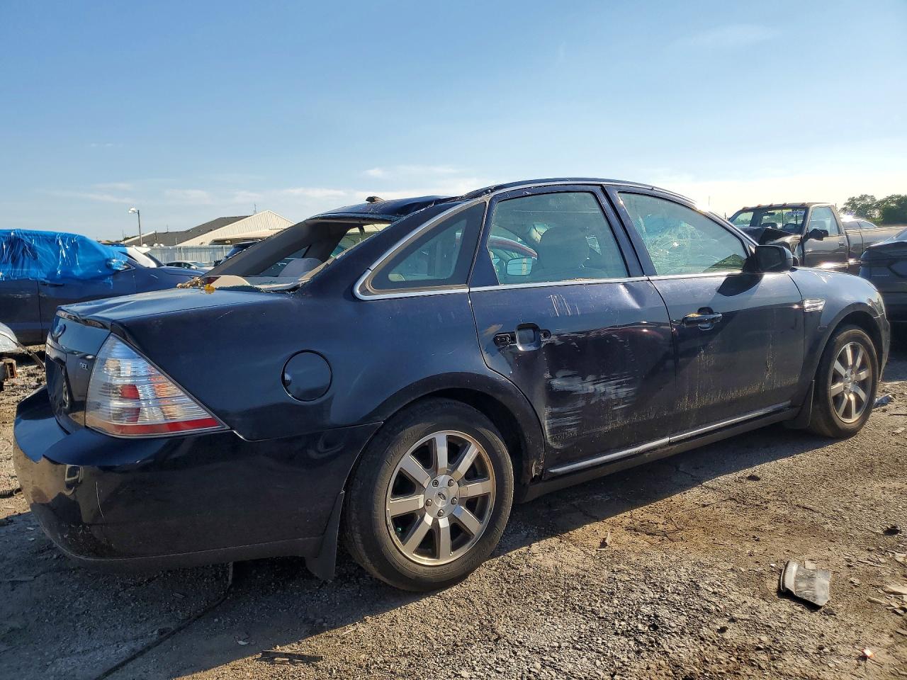 2008 Ford Taurus Sel Синий vin: 1FAHP24W88G183102