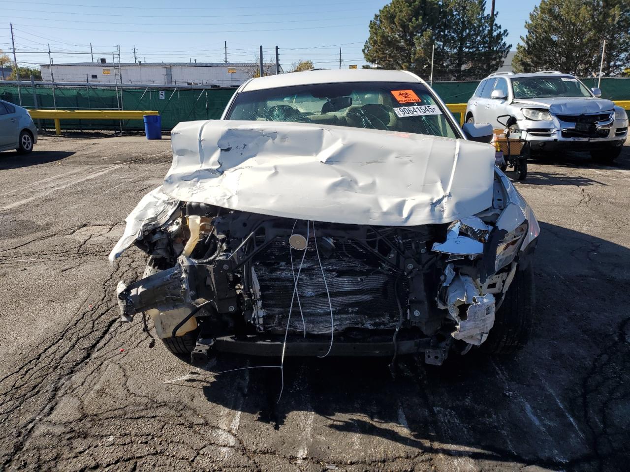 2009 Ford Taurus White vin: 1FAHP24W89G117490