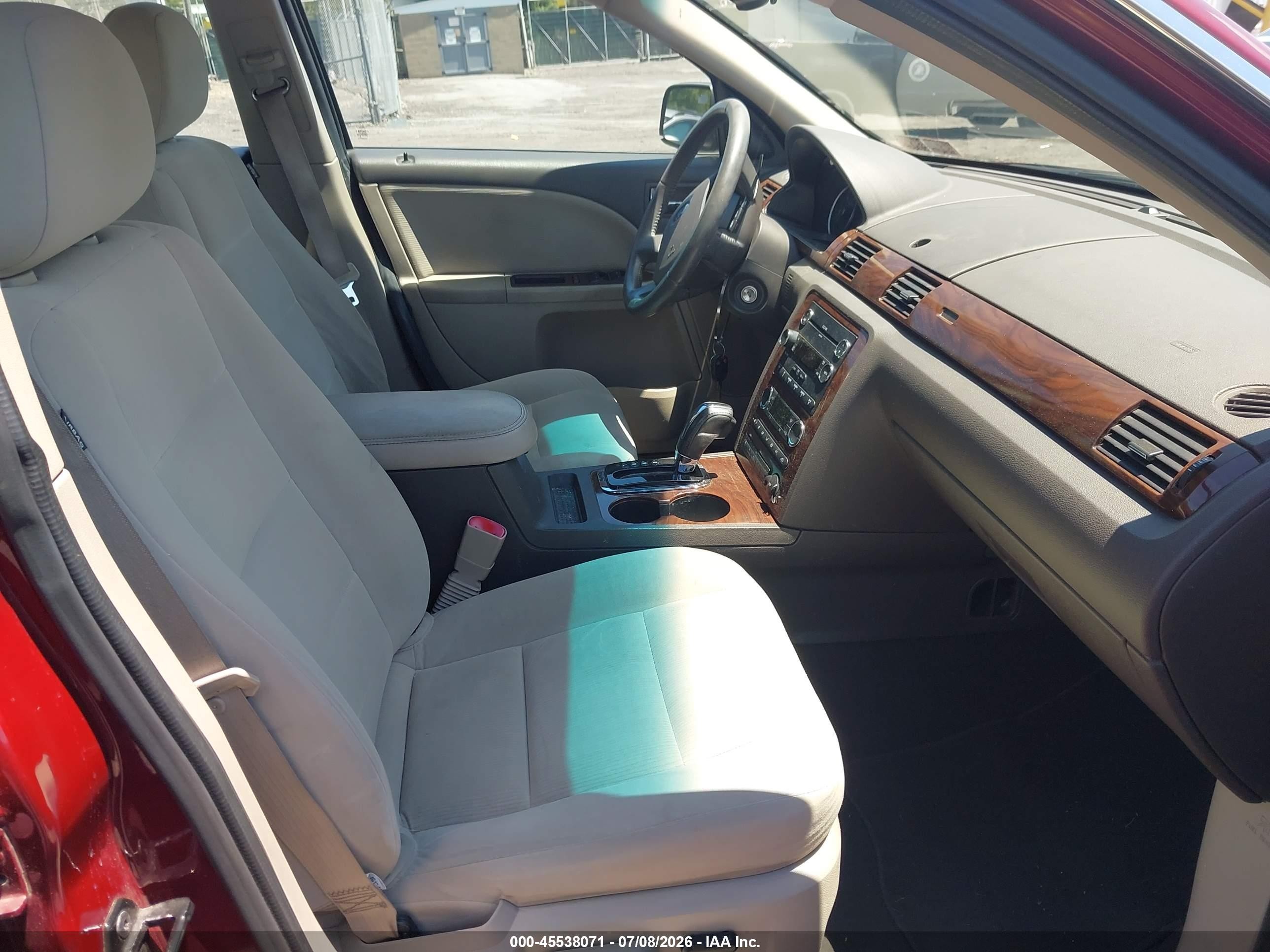 2008 Ford Taurus Sel Red vin: 1FAHP24W98G112099