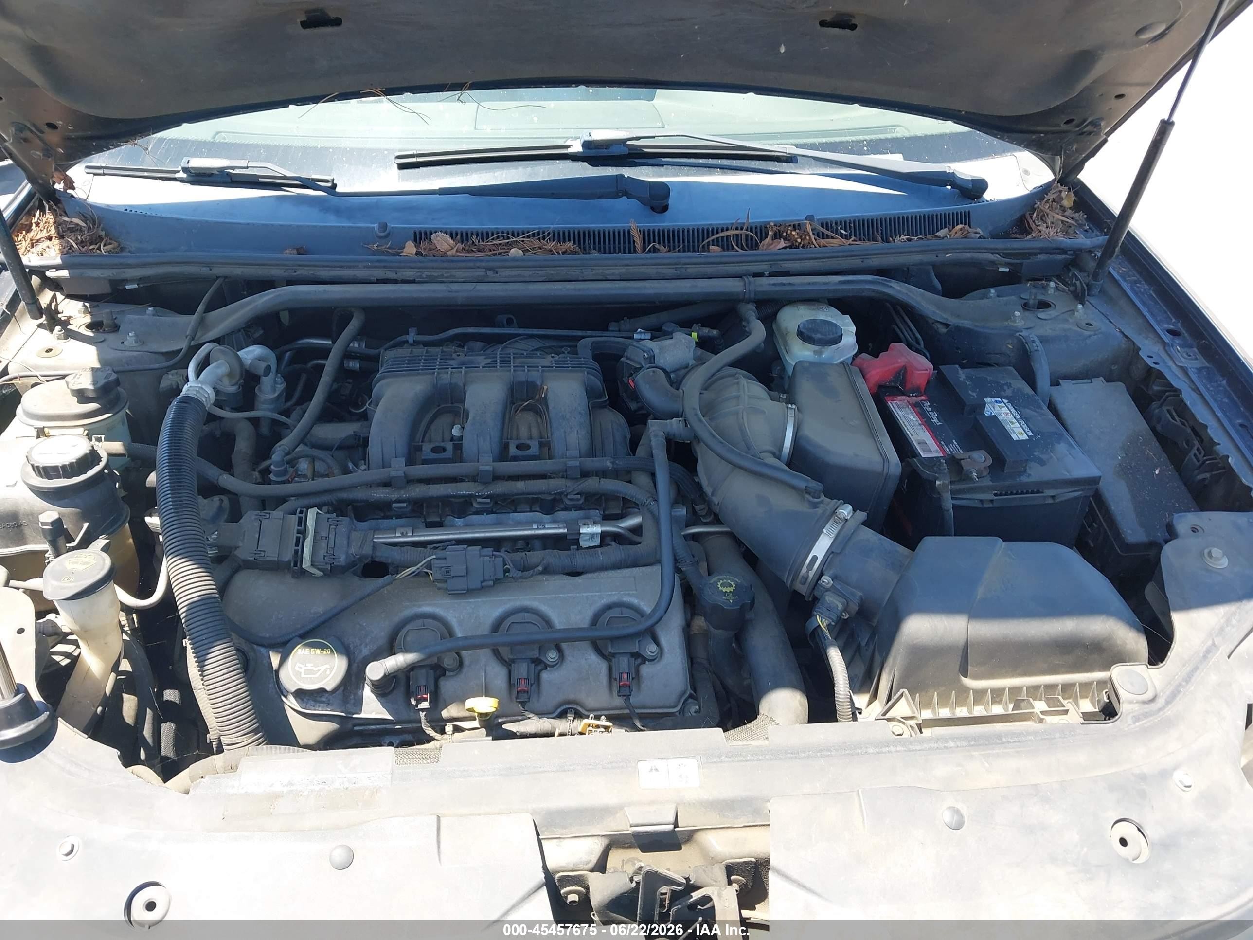 2008 Ford Taurus Sel Blue vin: 1FAHP24W98G159679