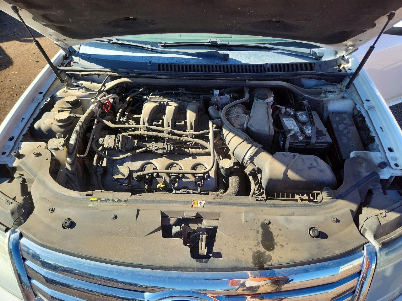 2008 Ford Taurus Sel White vin: 1FAHP24WX8G116663
