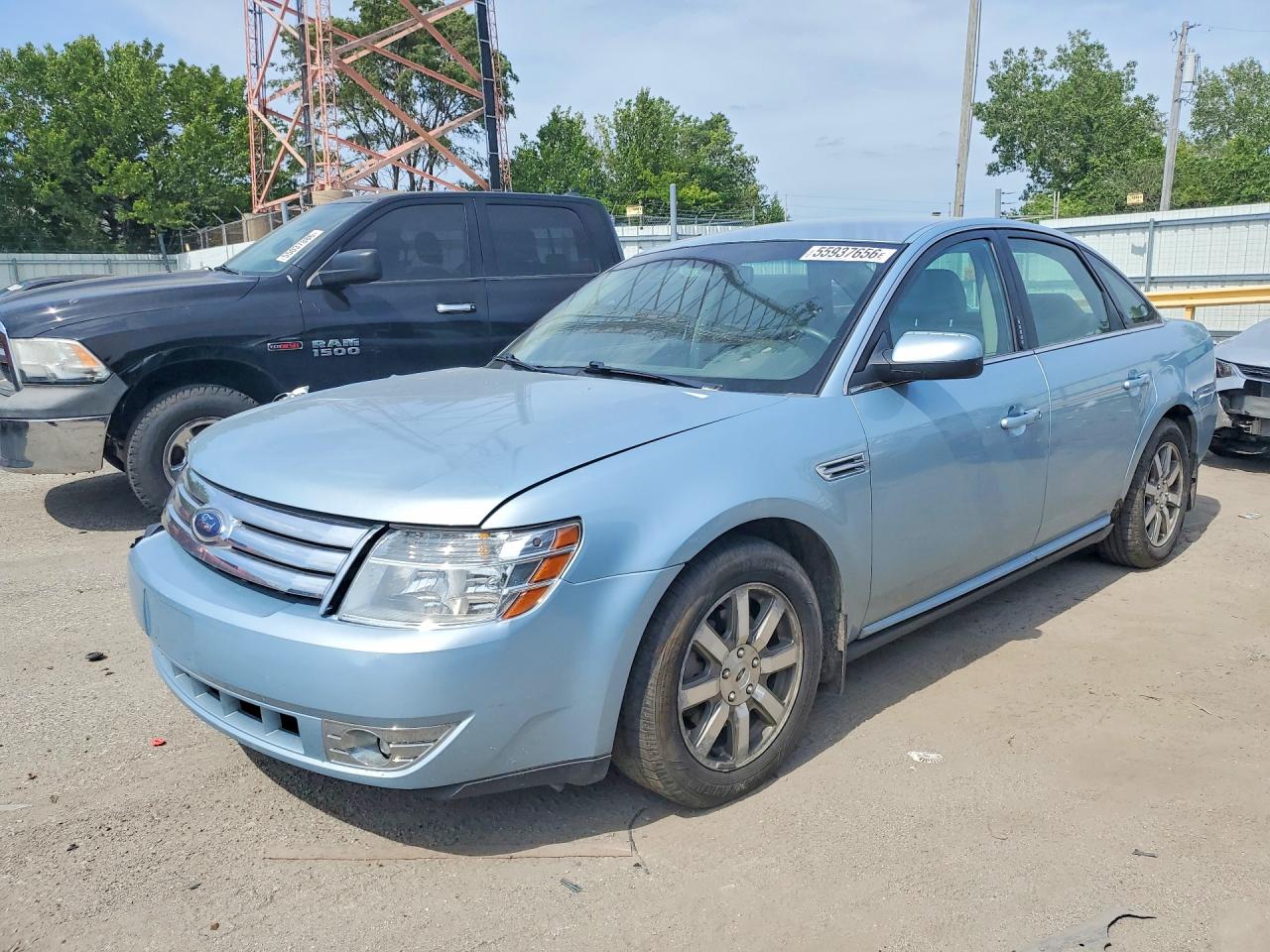 2008 Ford Taurus Sel Blue vin: 1FAHP24WX8G141532