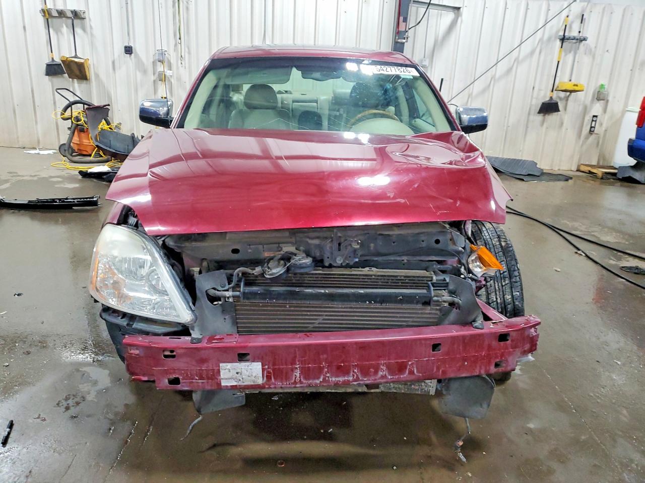 2005 Ford Five Hundred Limited Maroon vin: 1FAHP25155G105200