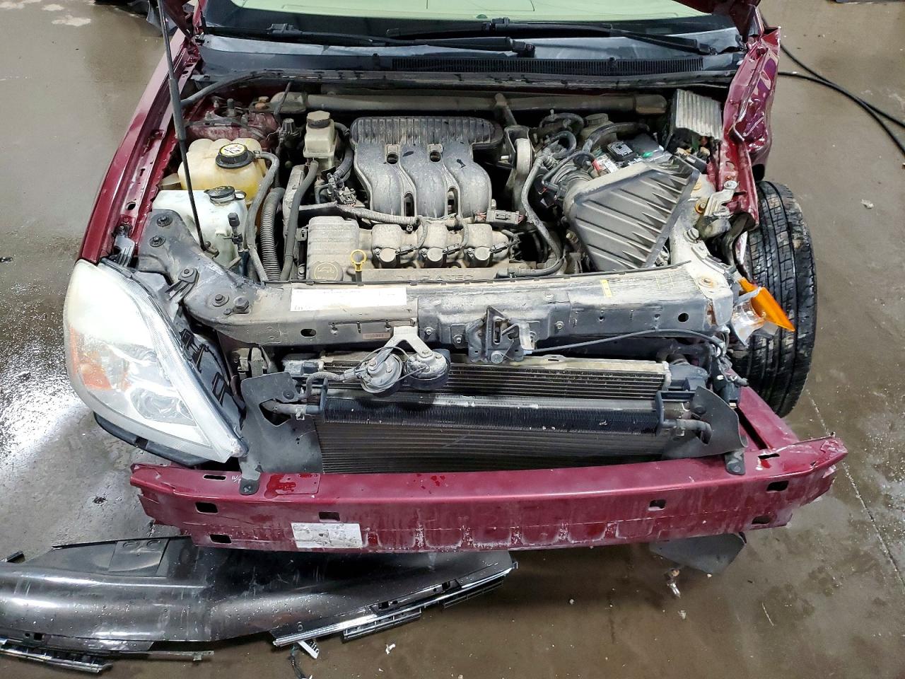 2005 Ford Five Hundred Limited Maroon vin: 1FAHP25155G105200