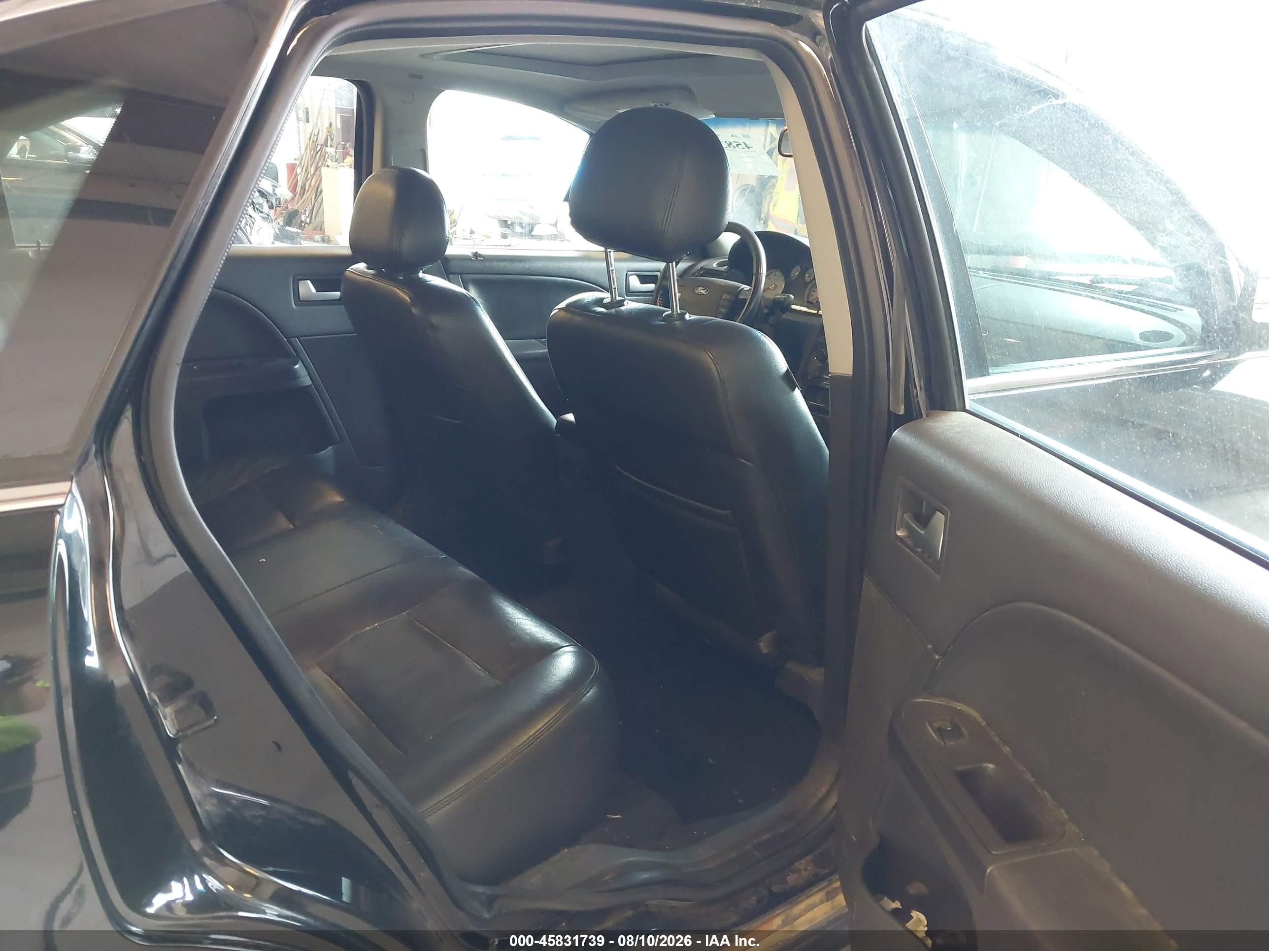 2006 Ford Five Hundred Limited Black vin: 1FAHP25176G112148
