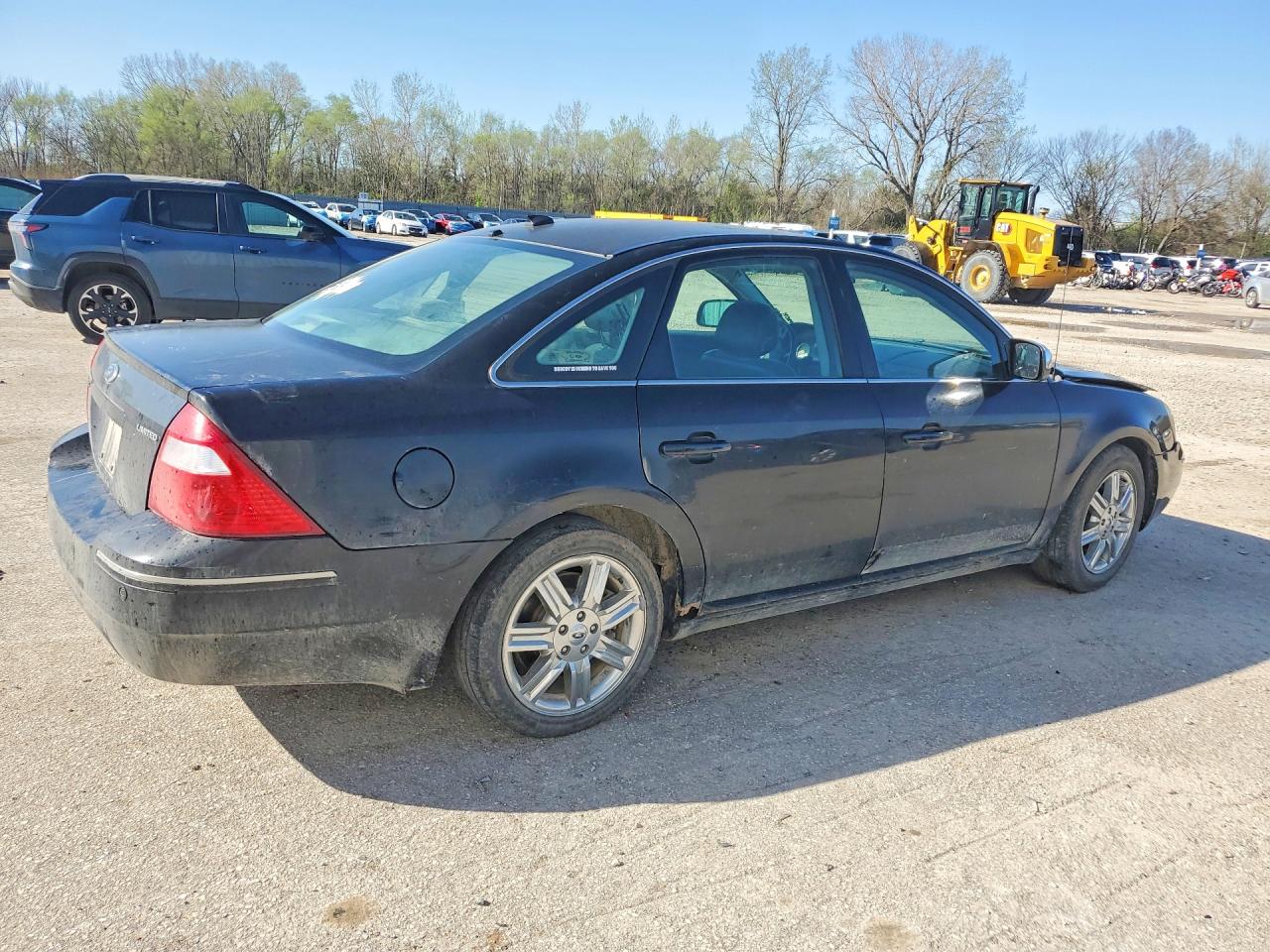 2007 Ford Five Hundred Black vin: 1FAHP25197G130636