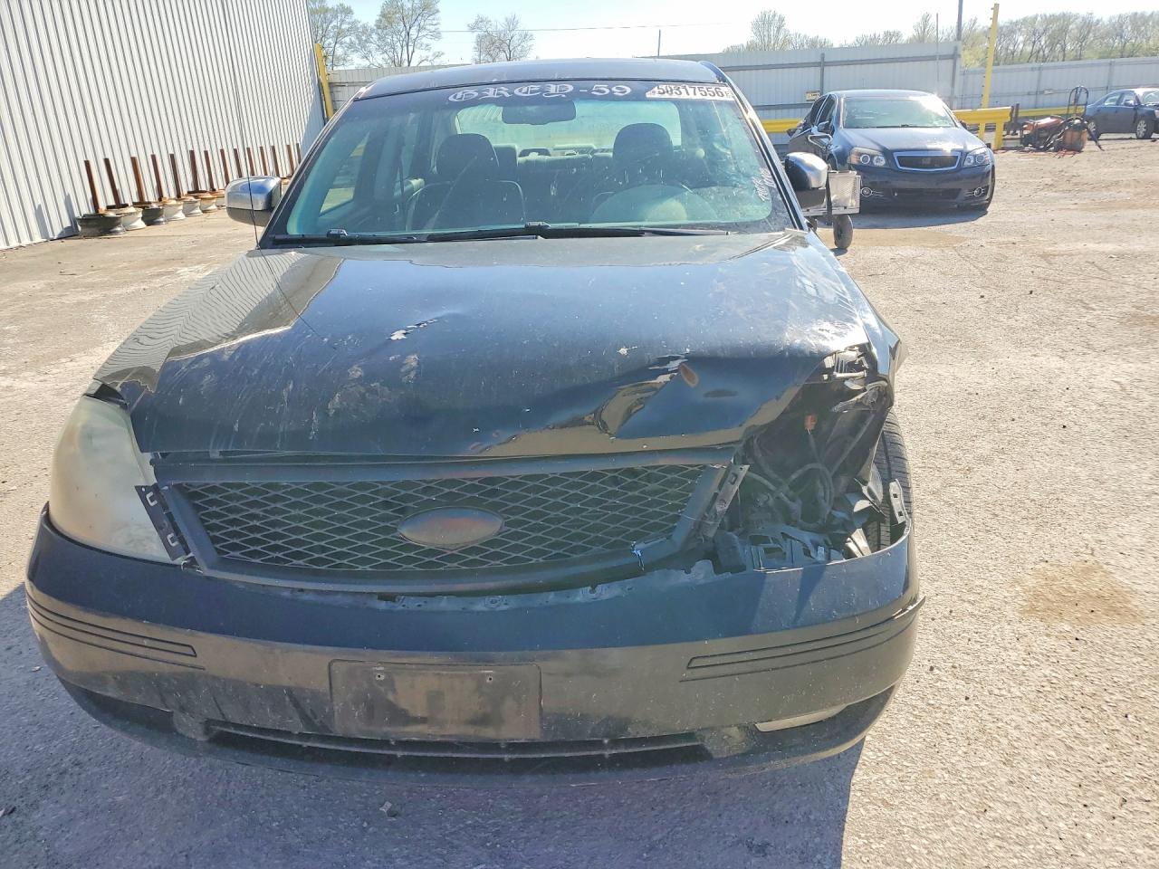 2007 Ford Five Hundred Black vin: 1FAHP25197G130636