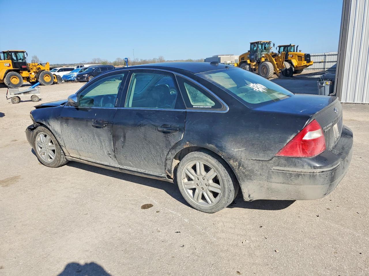 2007 Ford Five Hundred Black vin: 1FAHP25197G130636