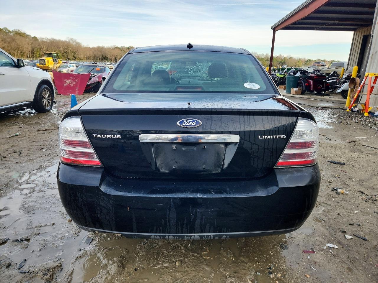 2008 Ford Taurus Limited Черный vin: 1FAHP25W08G173811