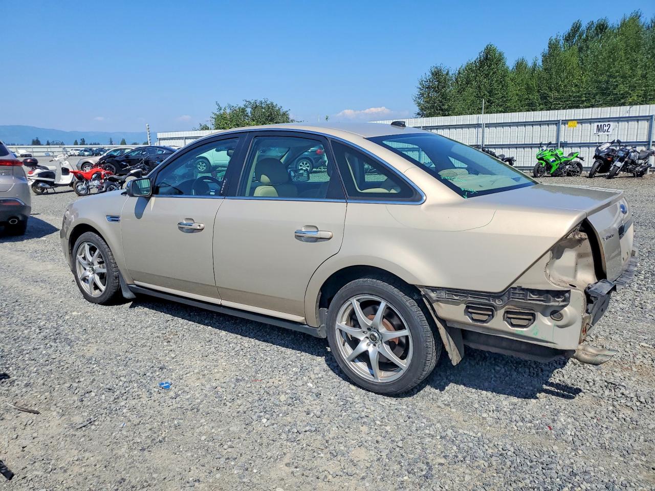 2008 Ford Taurus Limited Tan vin: 1FAHP25W38G159370