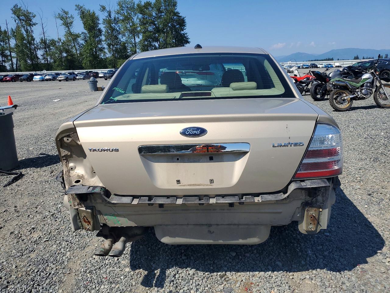 2008 Ford Taurus Limited Tan vin: 1FAHP25W38G159370
