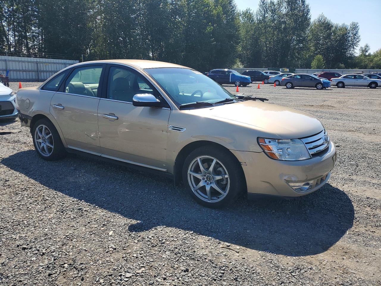 2008 Ford Taurus Limited Tan vin: 1FAHP25W38G159370