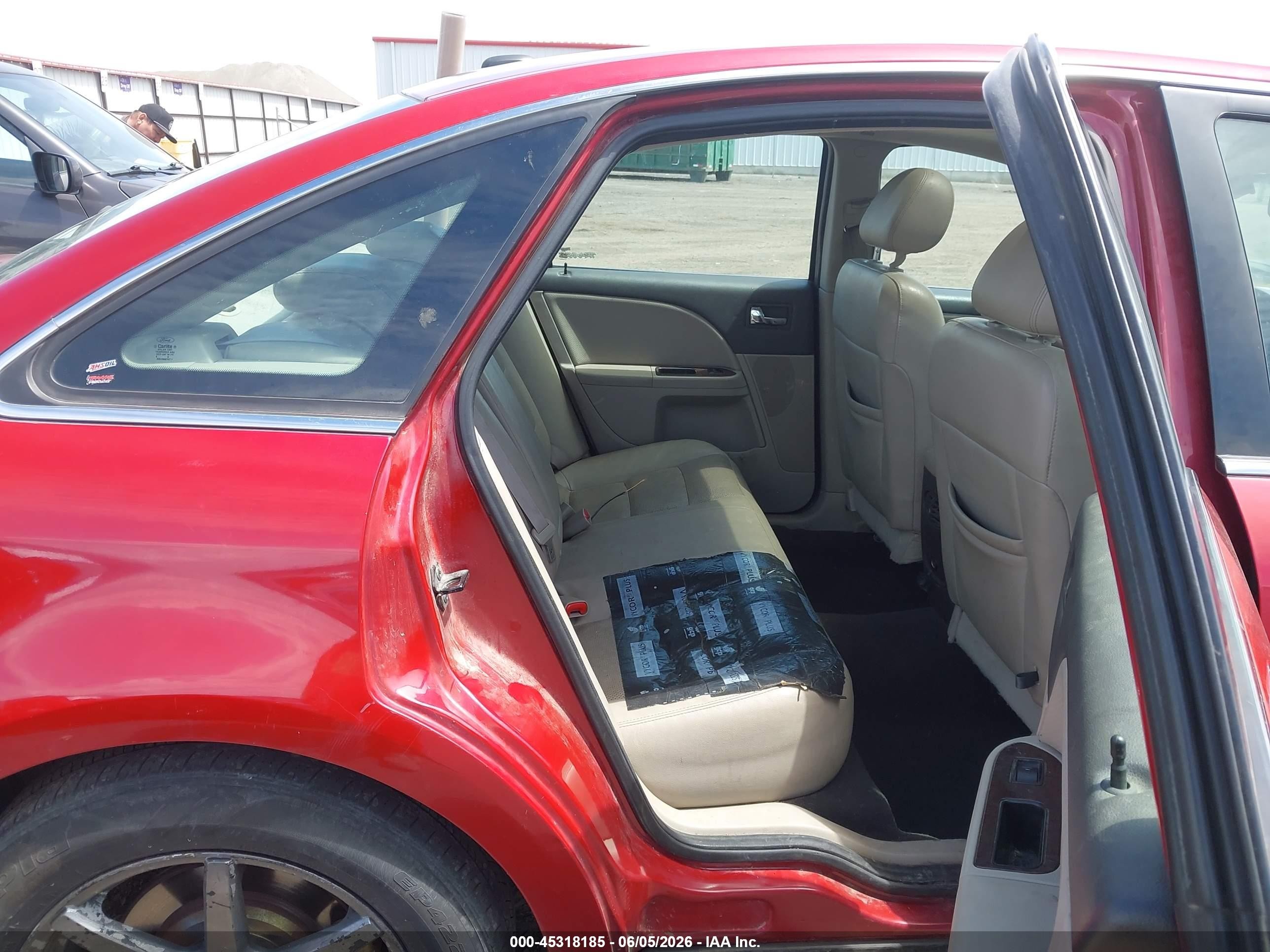 2009 Ford Taurus Limited Red vin: 1FAHP25W39G125740
