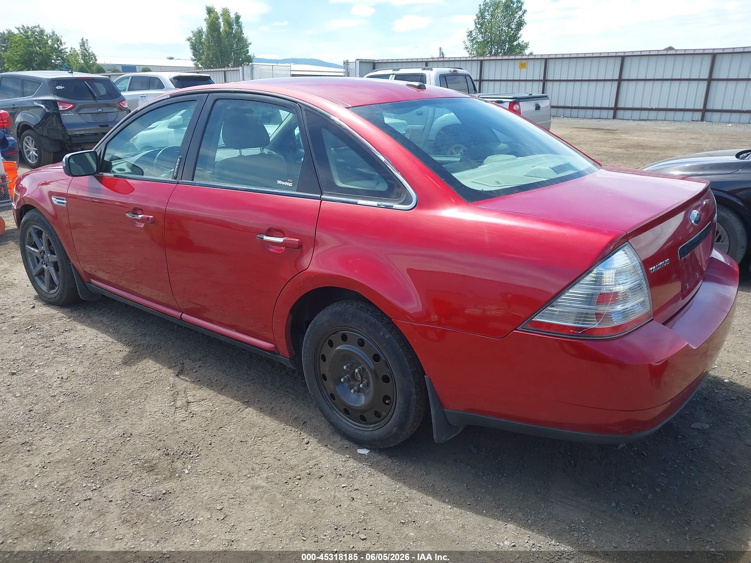 2009 Ford Taurus Limited Red vin: 1FAHP25W39G125740