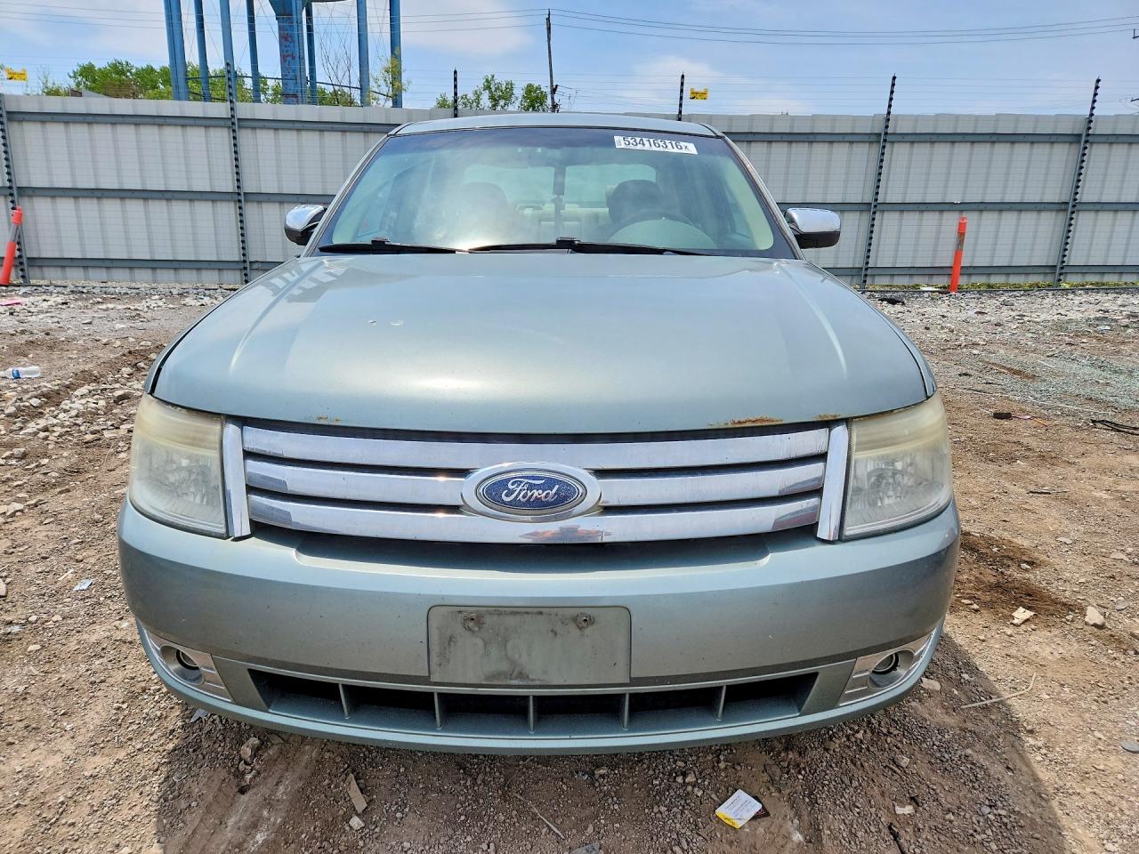 2008 Ford Taurus Limited Blue vin: 1FAHP25W48G134865