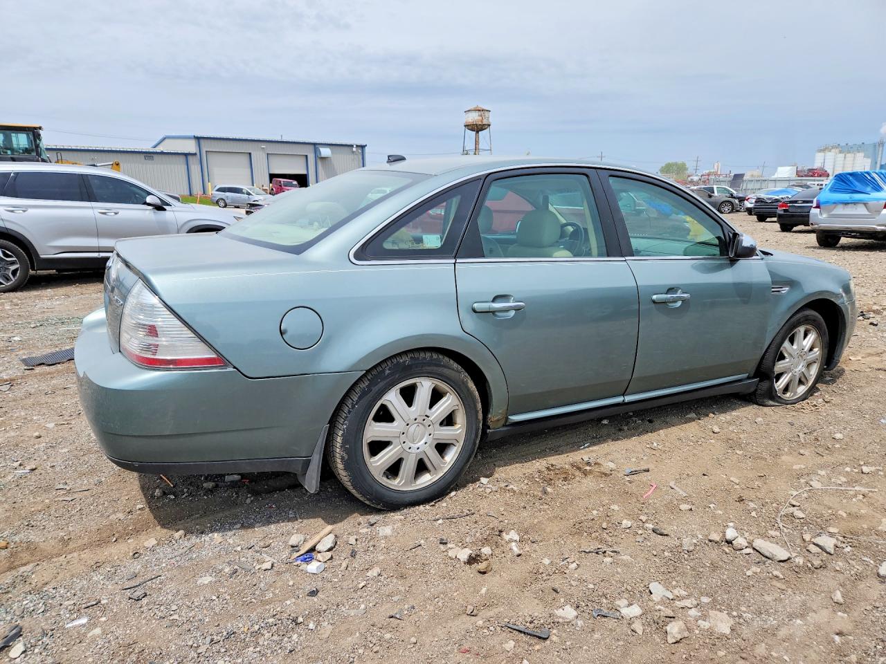 2008 Ford Taurus Limited Blue vin: 1FAHP25W48G134865