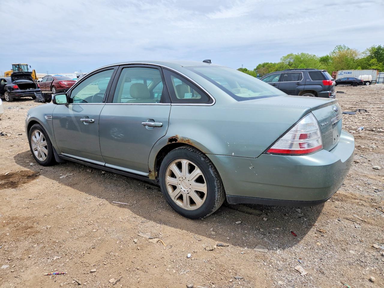 2008 Ford Taurus Limited Blue vin: 1FAHP25W48G134865