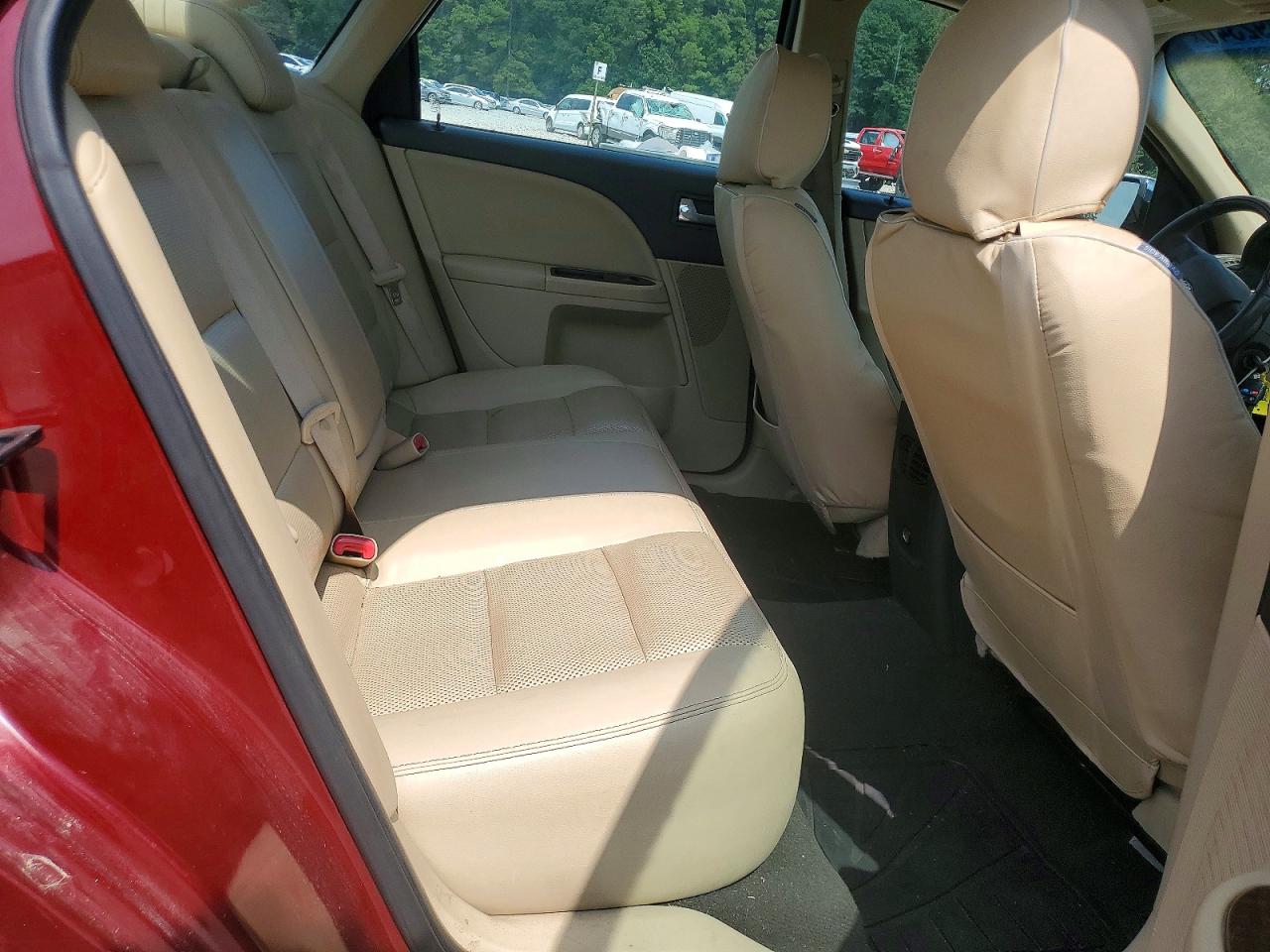 2008 Ford Taurus Limited Burgundy vin: 1FAHP25W48G136213
