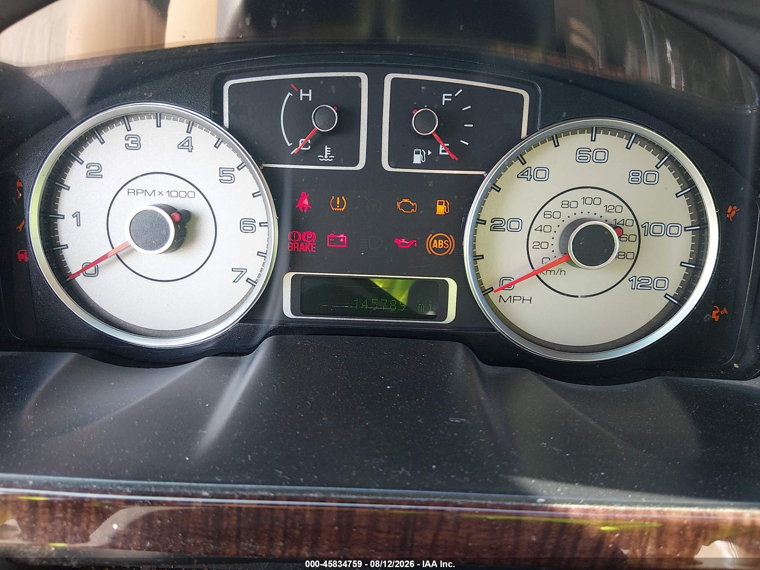 2008 Ford Taurus Limited Синий vin: 1FAHP25W48G182785