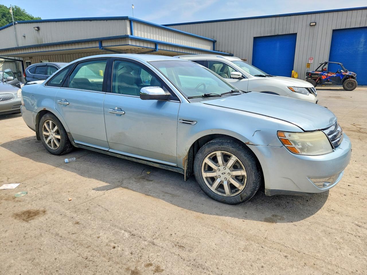 2009 Ford Taurus Limited Blue vin: 1FAHP25W59G111628
