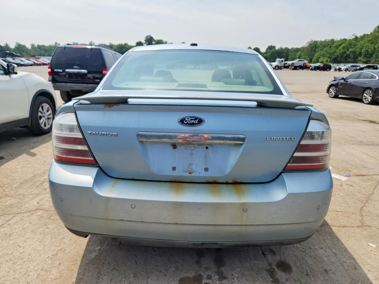 2009 Ford Taurus Limited Blue vin: 1FAHP25W59G111628