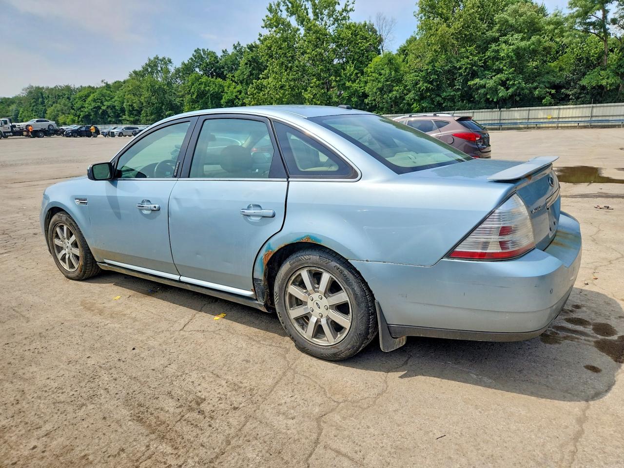 2009 Ford Taurus Limited Blue vin: 1FAHP25W59G111628