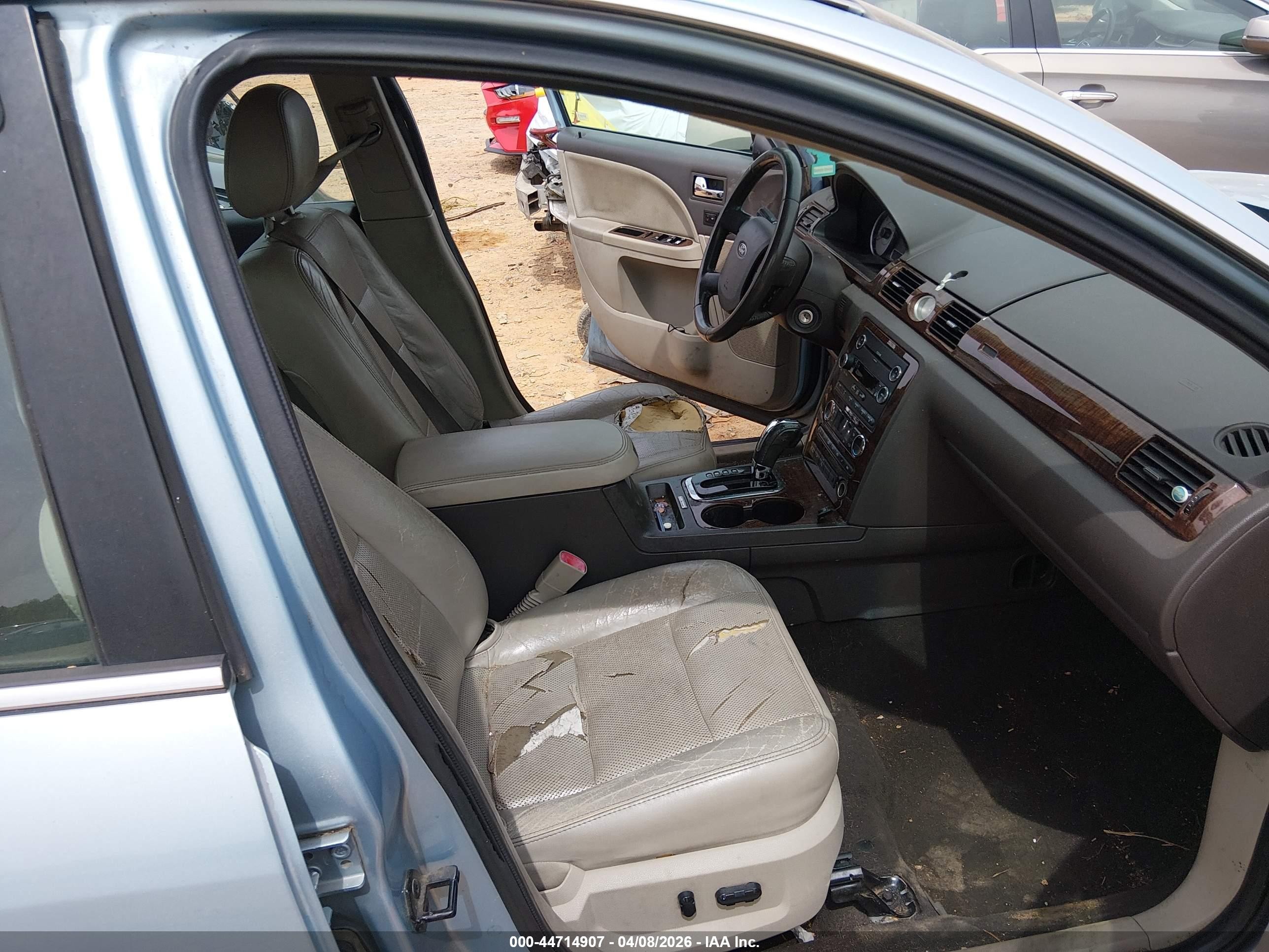 2008 Ford Taurus Limited Light Blue vin: 1FAHP25W68G171805