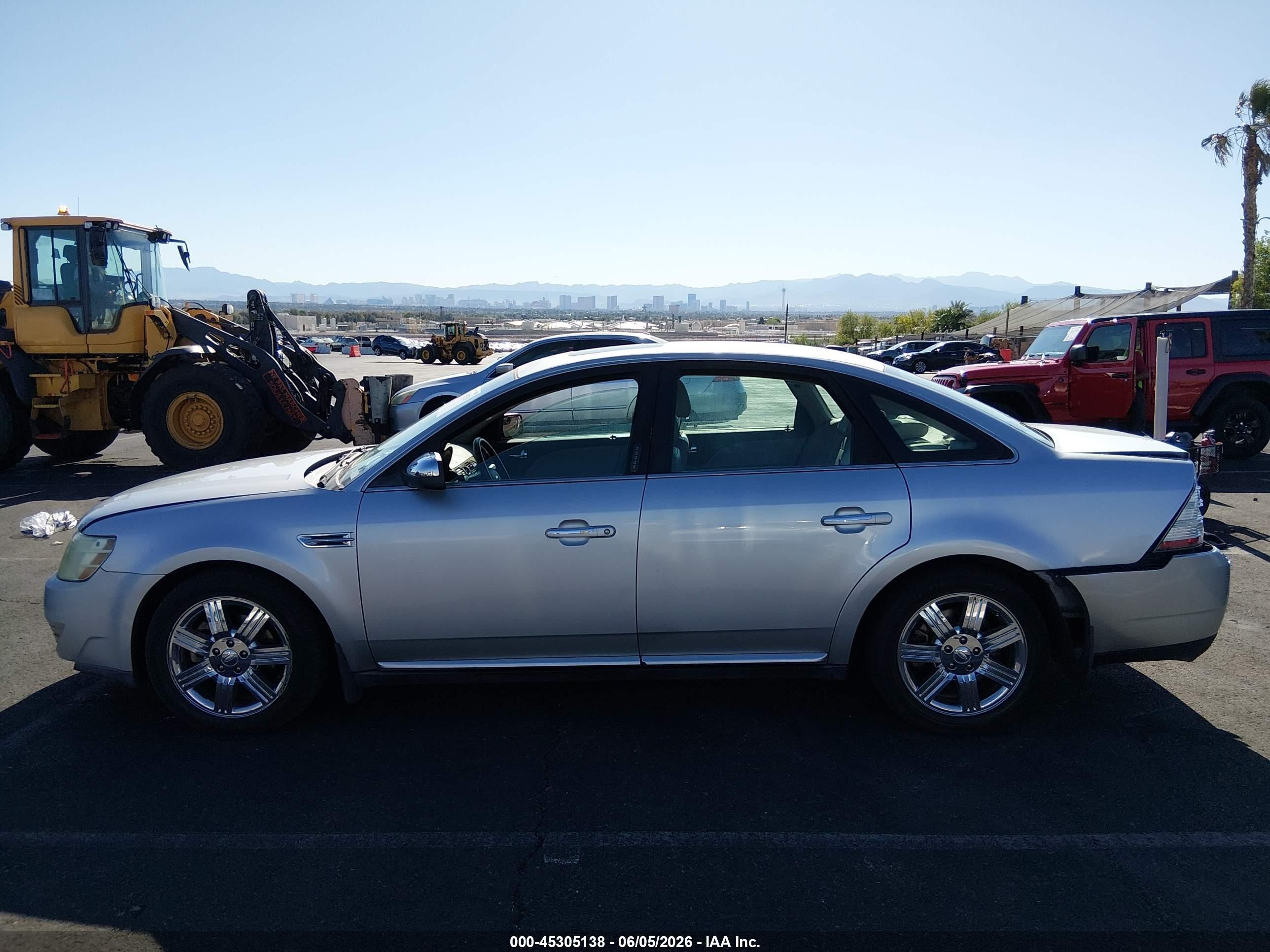 2009 Ford Taurus Limited Silver vin: 1FAHP25W69G125697