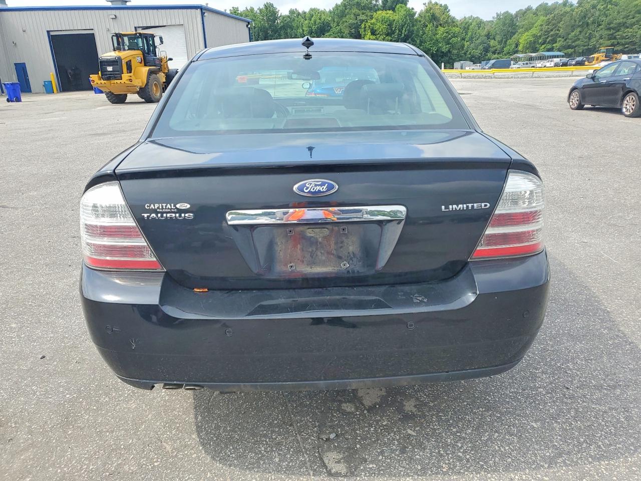 2008 Ford Taurus Limited Black vin: 1FAHP25W78G154009