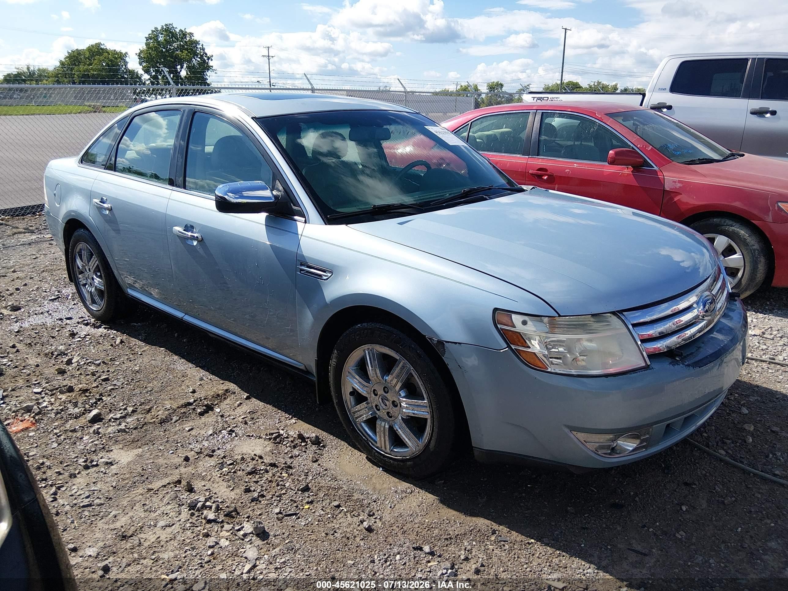 2009 Ford Taurus Limited Blue vin: 1FAHP25W79G110304