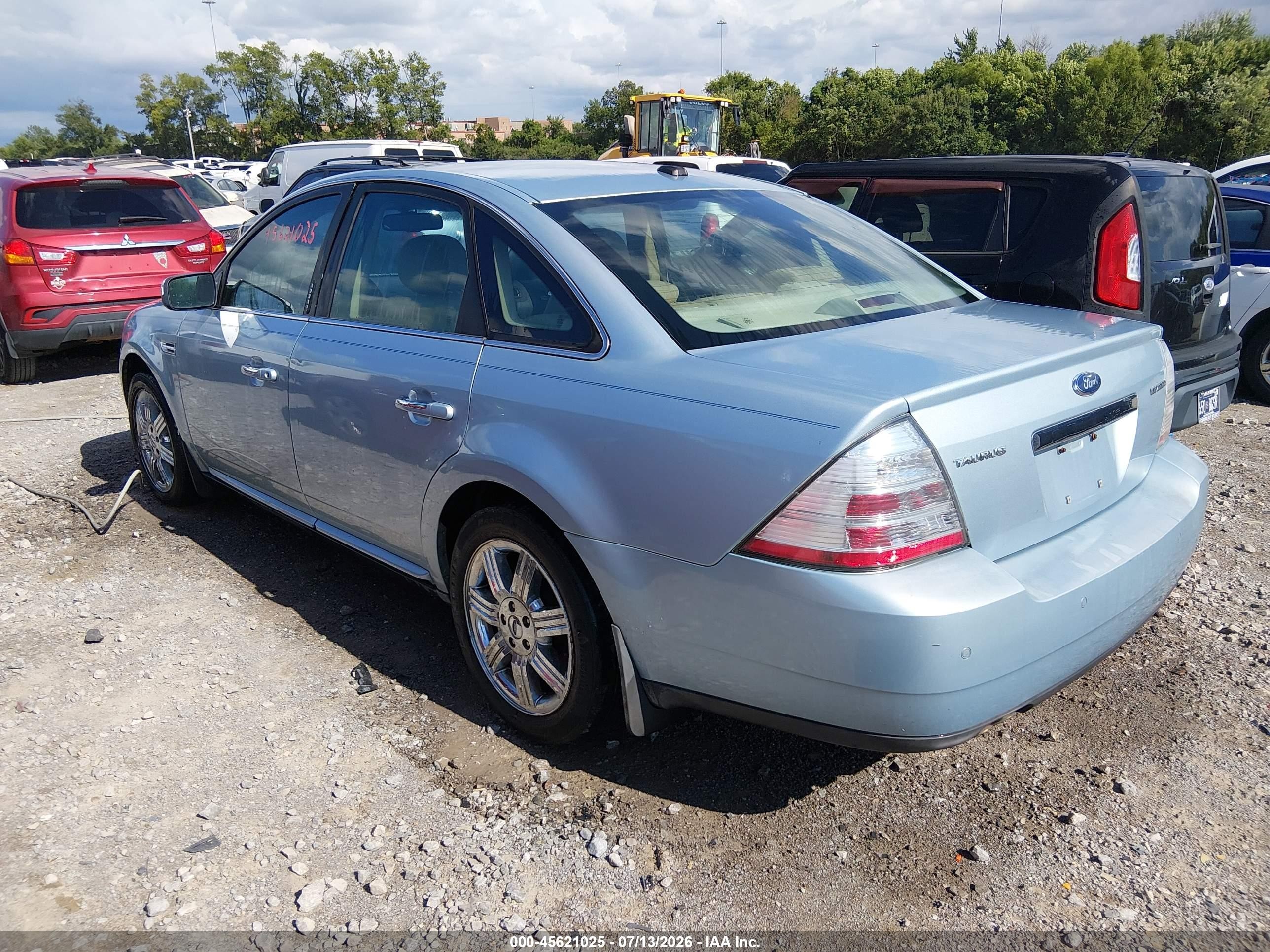 2009 Ford Taurus Limited Blue vin: 1FAHP25W79G110304