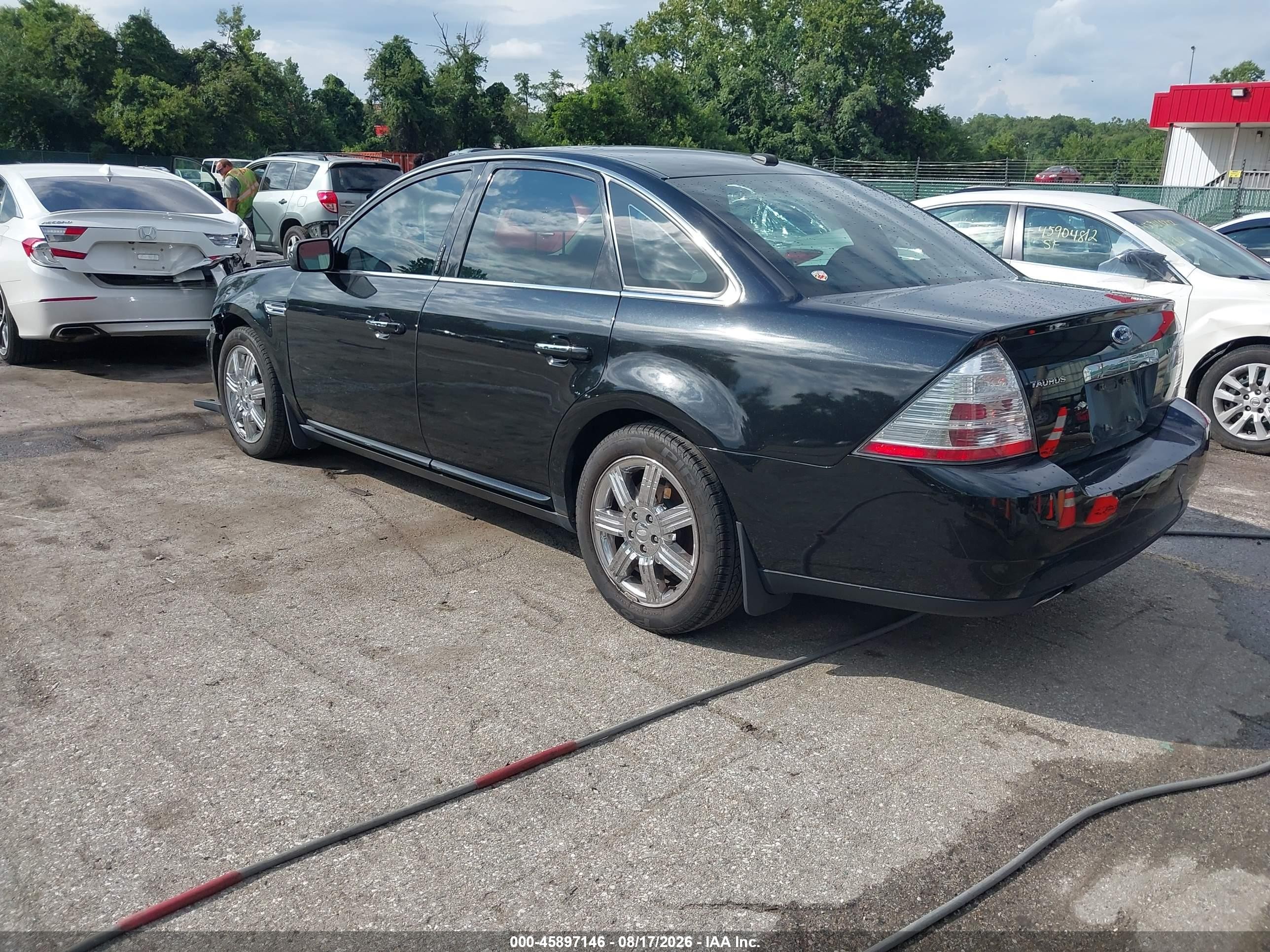 2009 Ford Taurus Limited Черный vin: 1FAHP25W89G126981