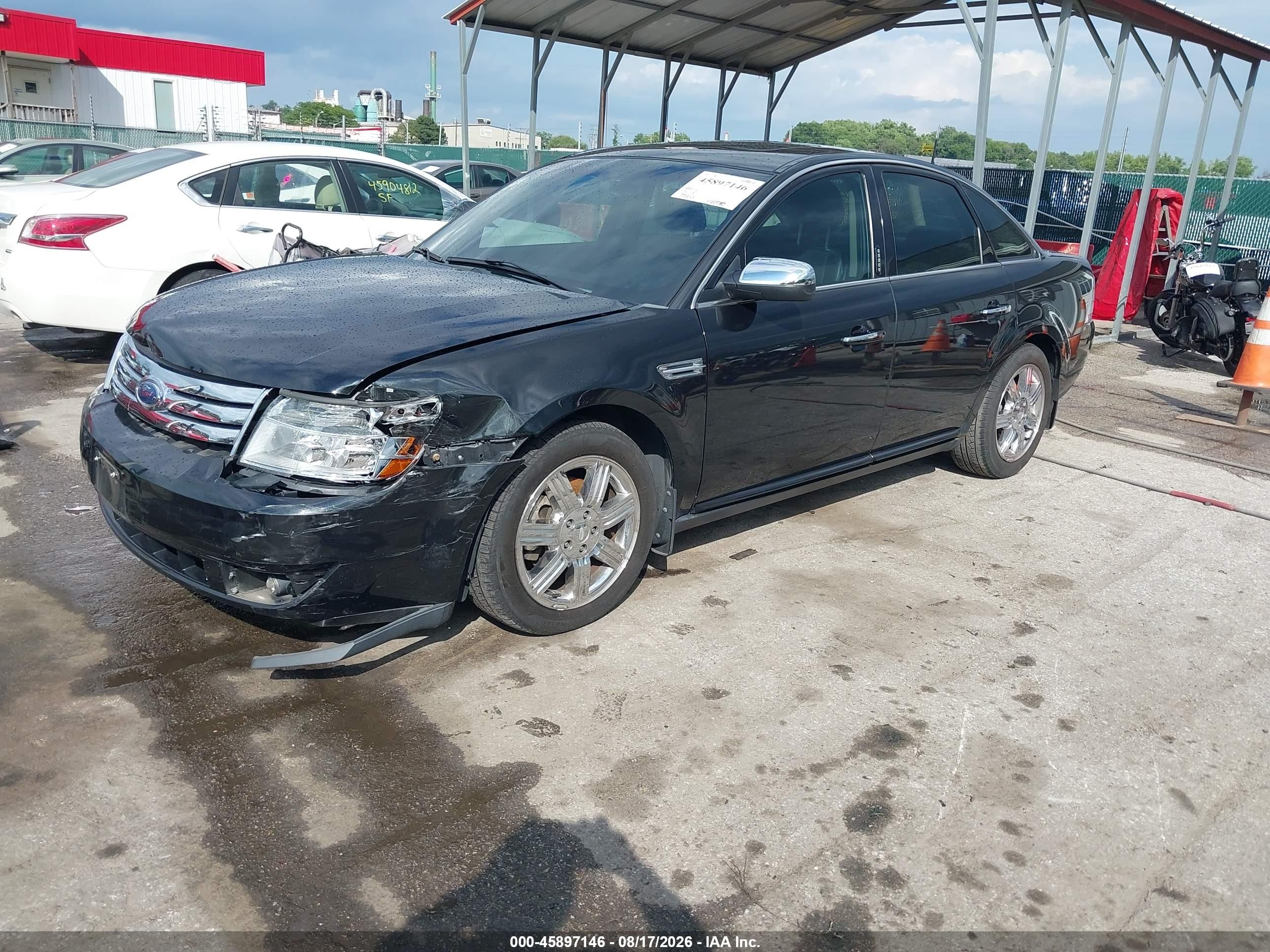 2009 Ford Taurus Limited Черный vin: 1FAHP25W89G126981