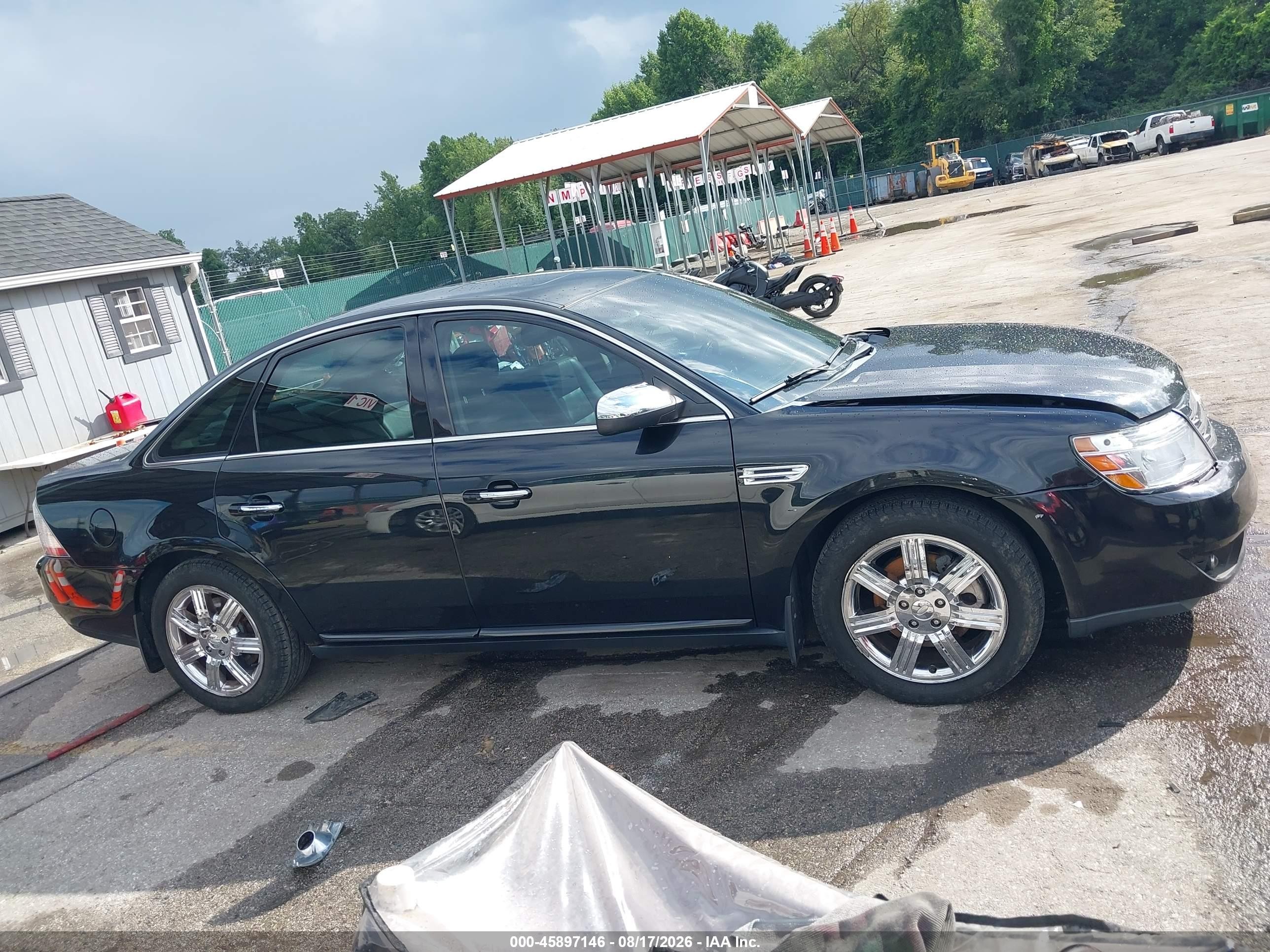 2009 Ford Taurus Limited Черный vin: 1FAHP25W89G126981