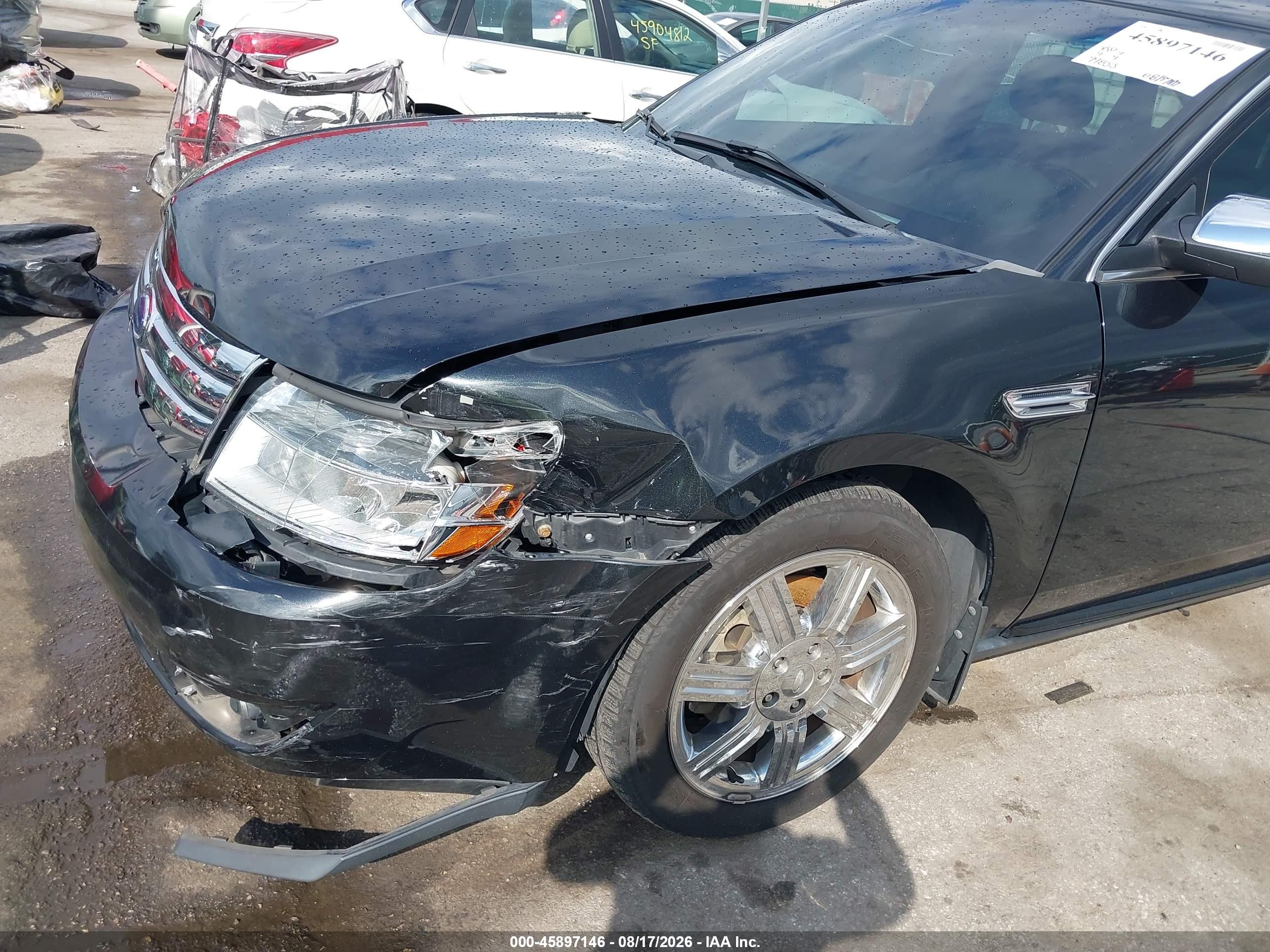 2009 Ford Taurus Limited Черный vin: 1FAHP25W89G126981