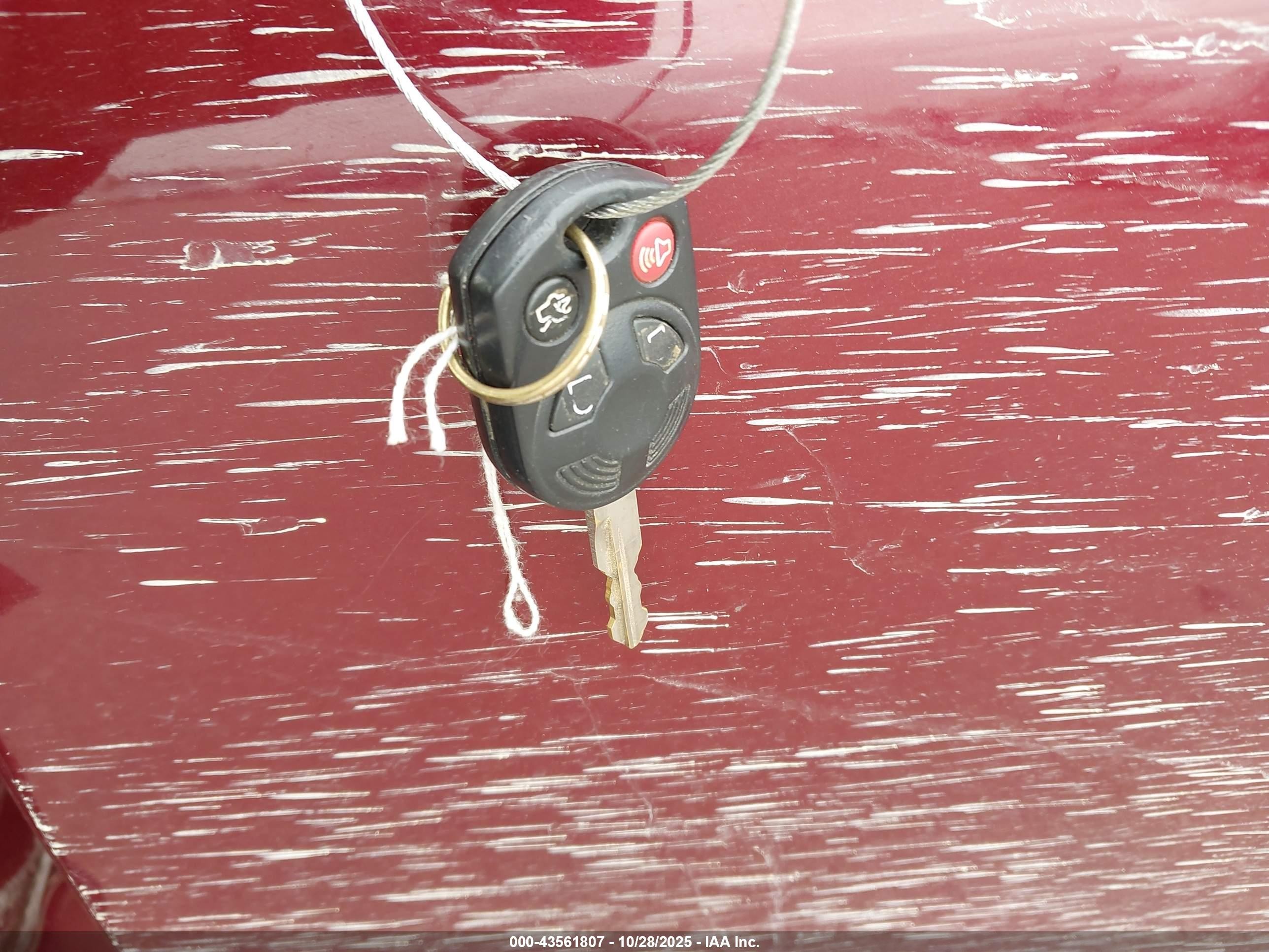 2008 Ford Taurus Limited Red vin: 1FAHP25W98G173614