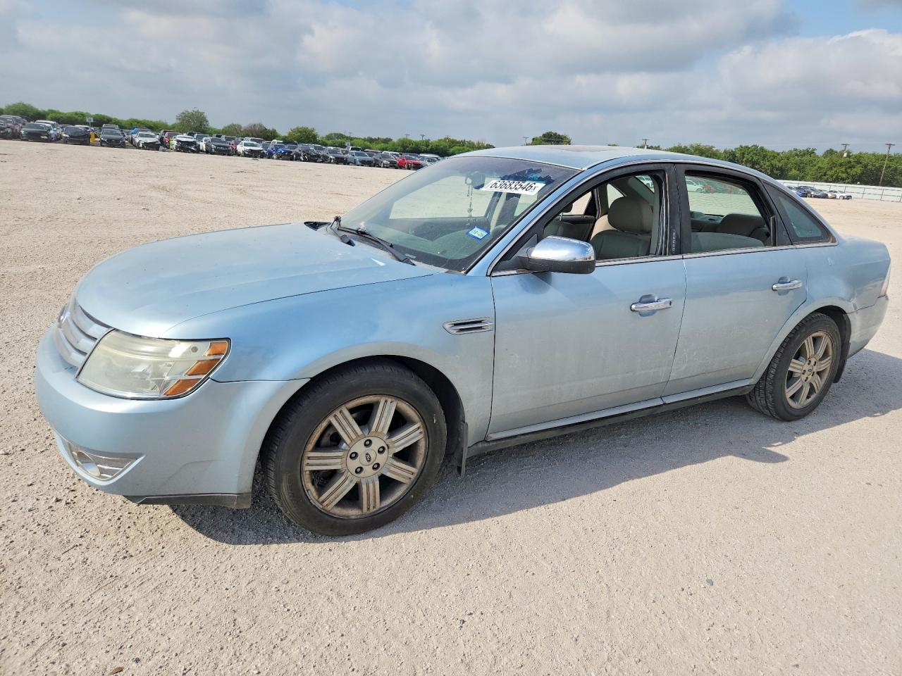 2009 Ford Taurus Limited Blue vin: 1FAHP25W99G112250