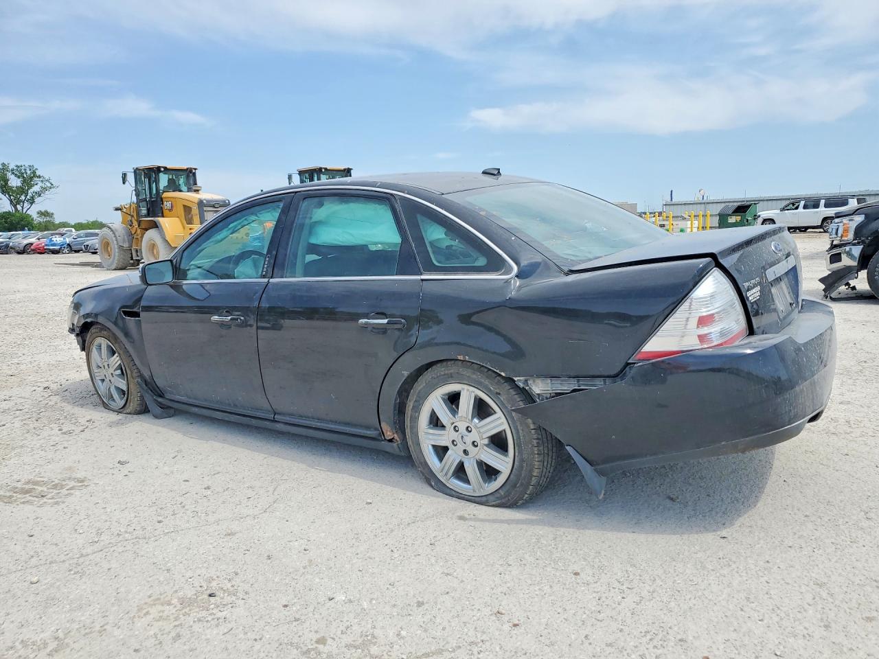 2008 Ford Taurus Limited Black vin: 1FAHP25WX8G174190