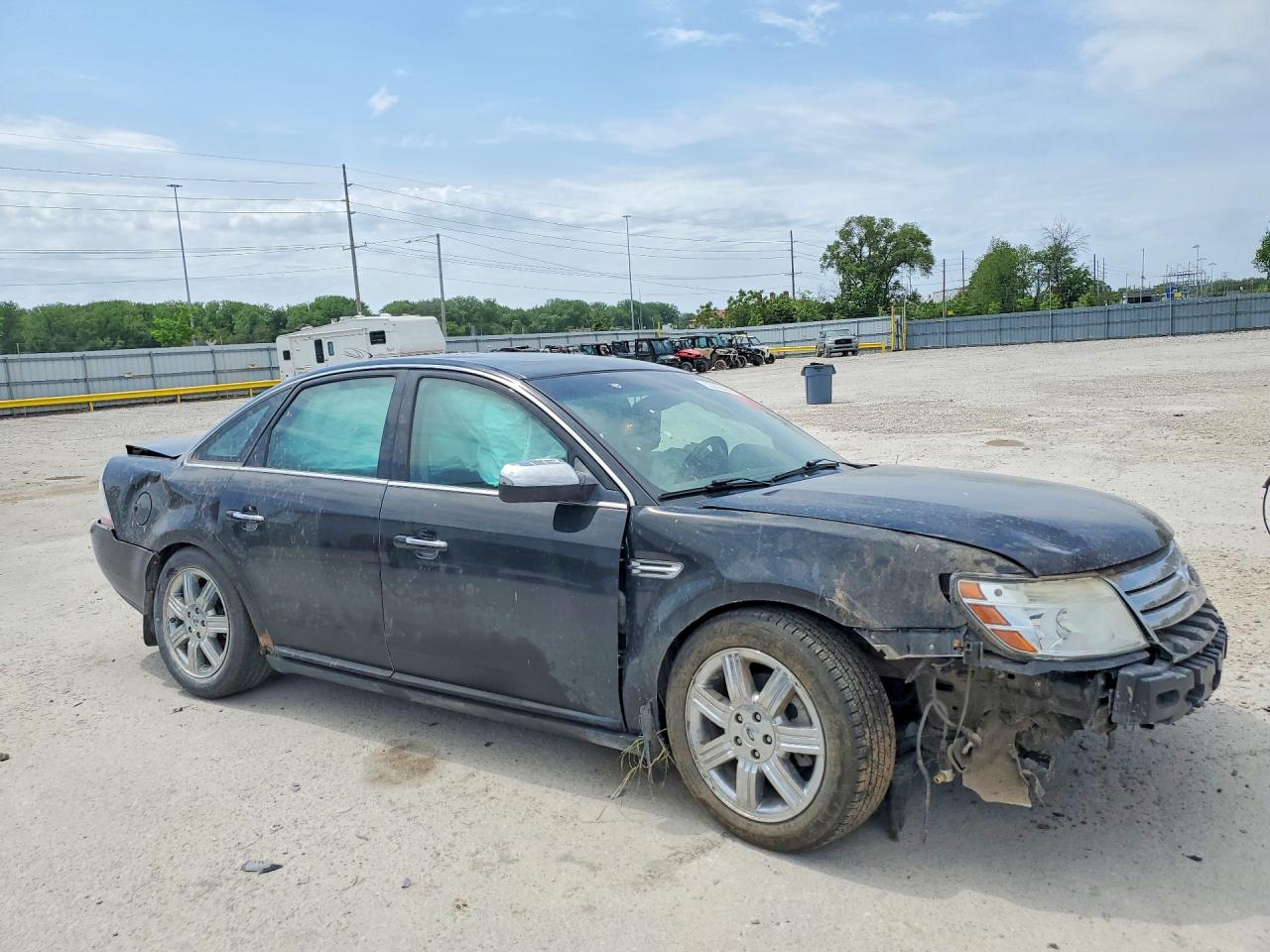 2008 Ford Taurus Limited Black vin: 1FAHP25WX8G174190