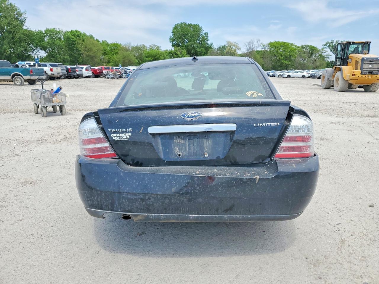 2008 Ford Taurus Limited Black vin: 1FAHP25WX8G174190