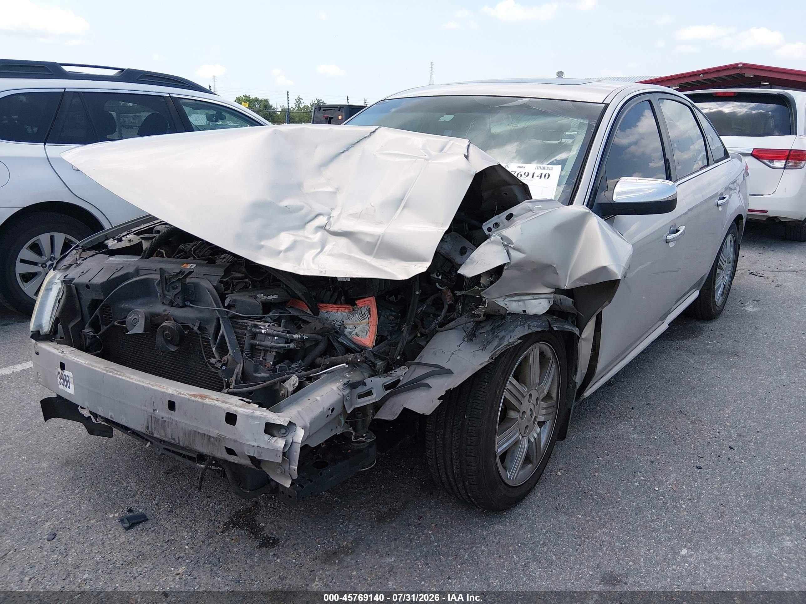 2009 Ford Taurus Limited Silver vin: 1FAHP25WX9G114573