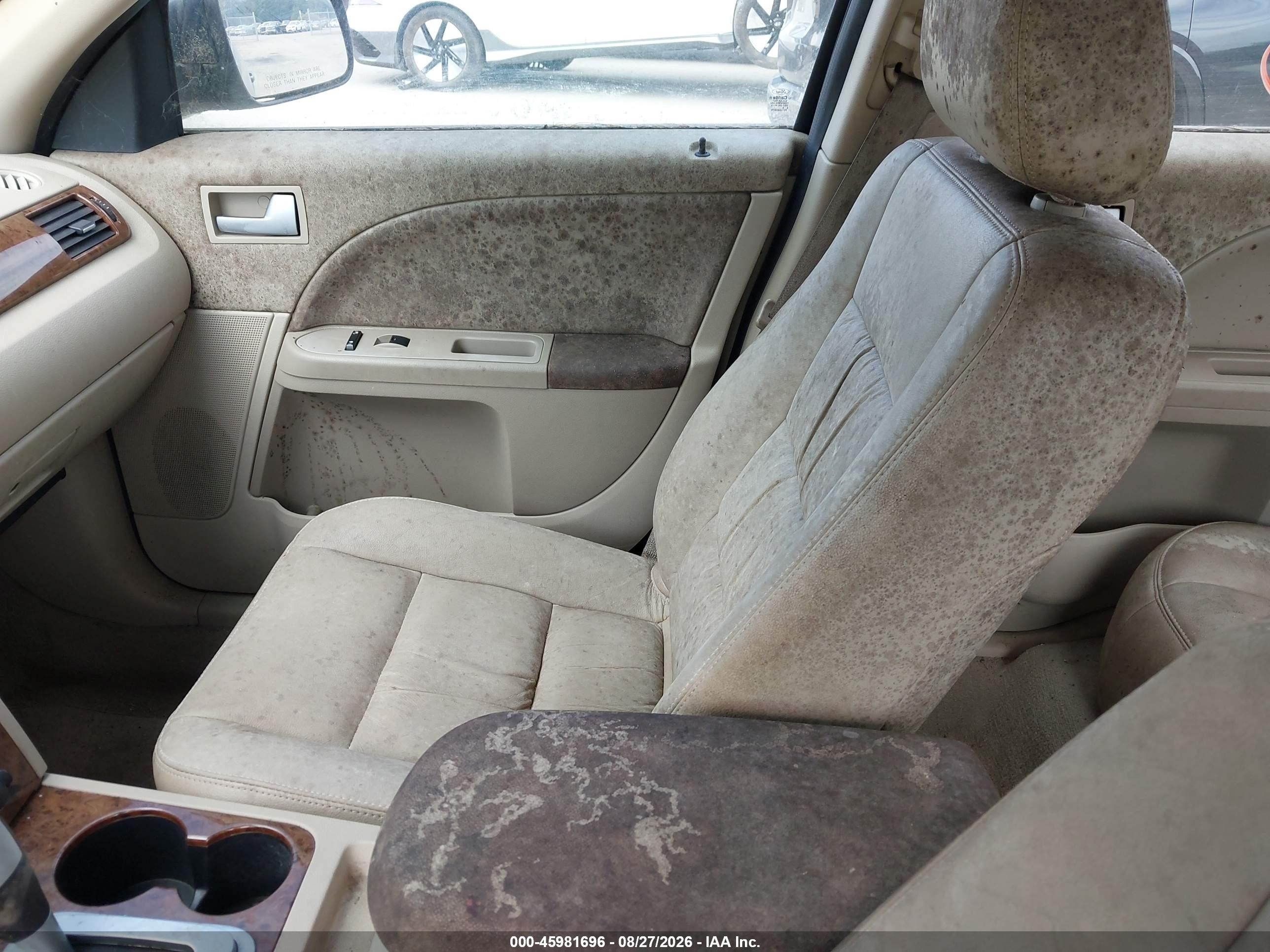 2006 Ford Five Hundred Sel Черный vin: 1FAHP27186G170010