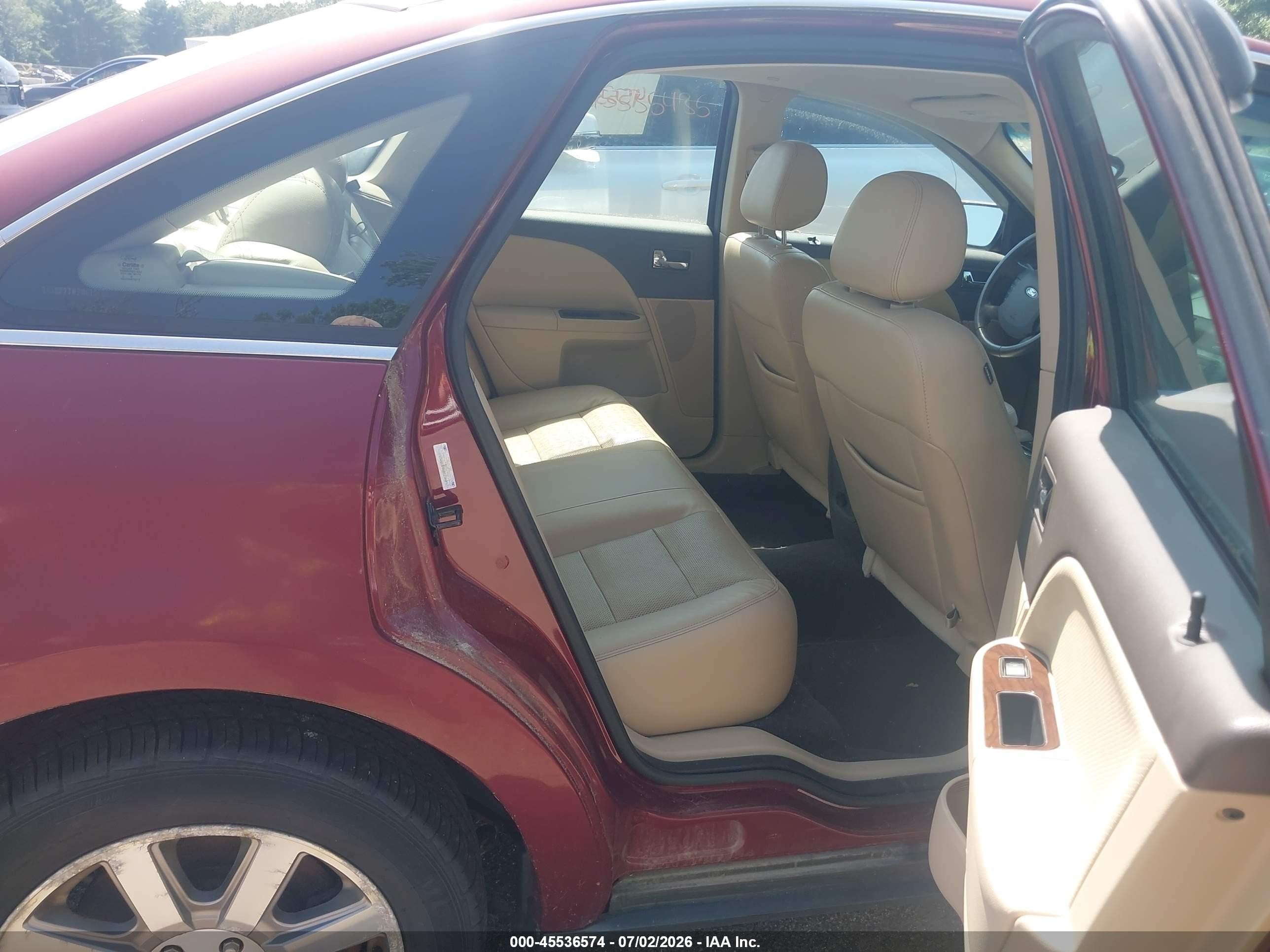 2008 Ford Taurus Sel Maroon vin: 1FAHP27W28G102087