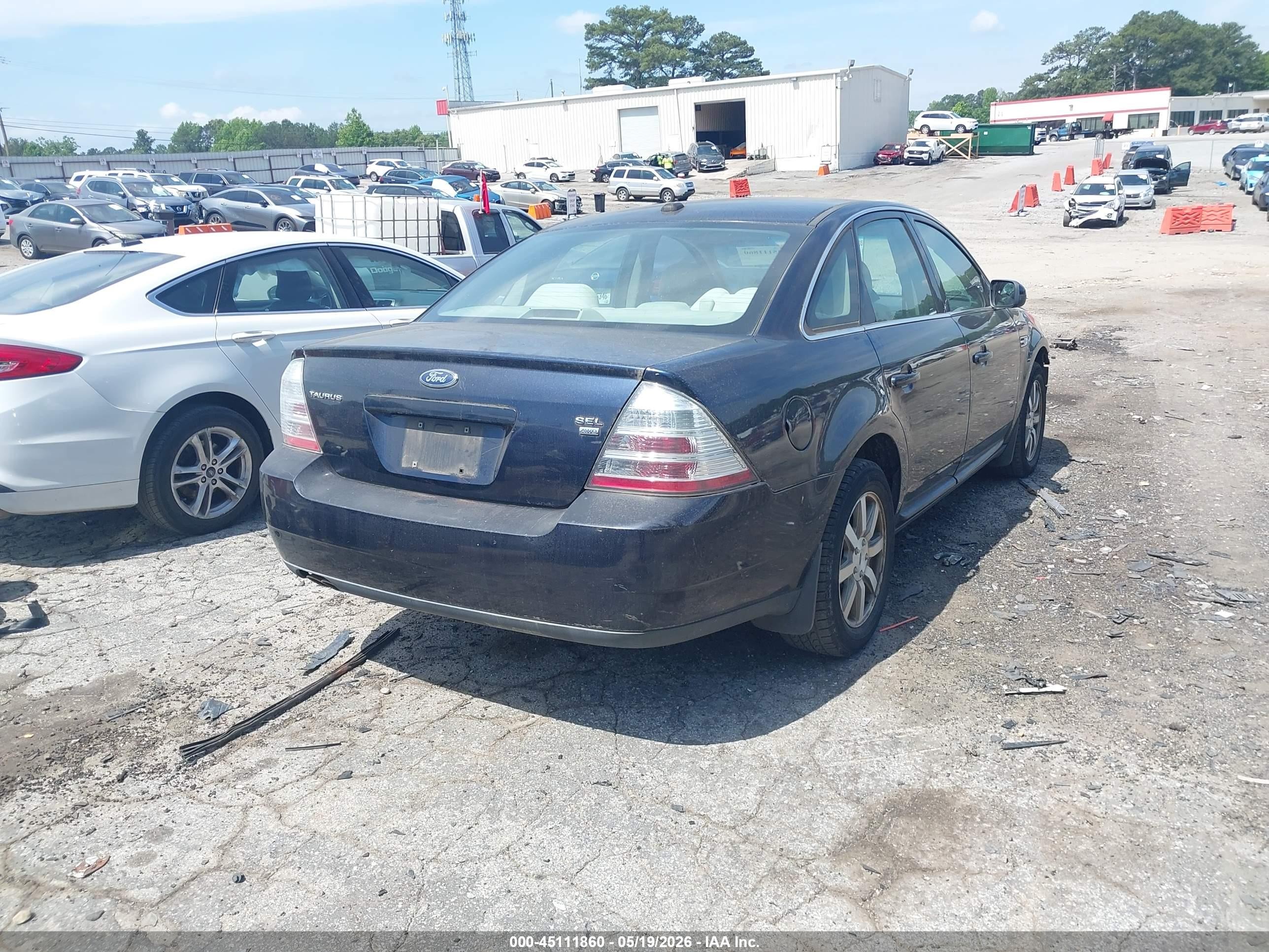 2009 Ford Taurus Sel Black vin: 1FAHP27W79G114298