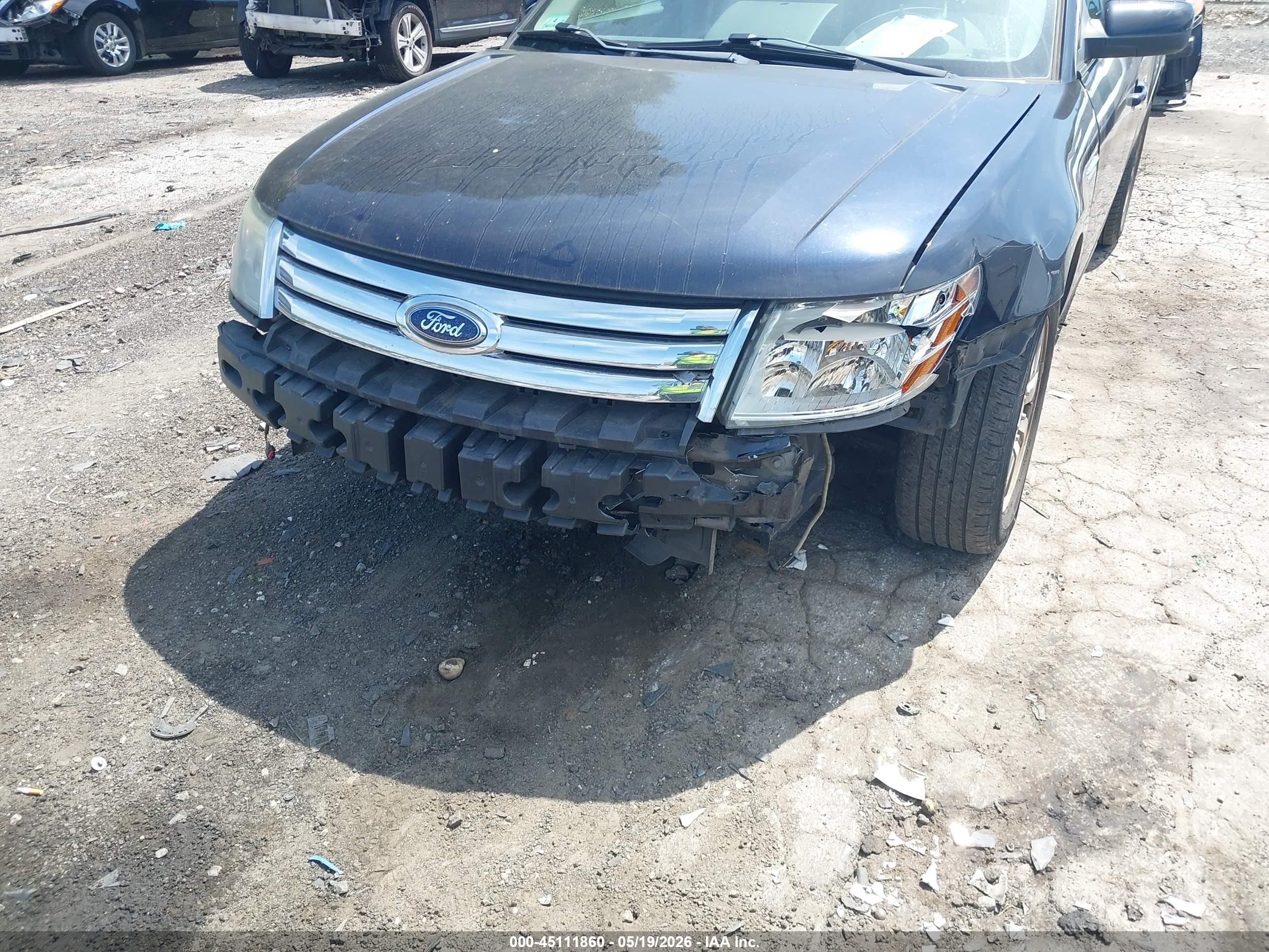 2009 Ford Taurus Sel Black vin: 1FAHP27W79G114298