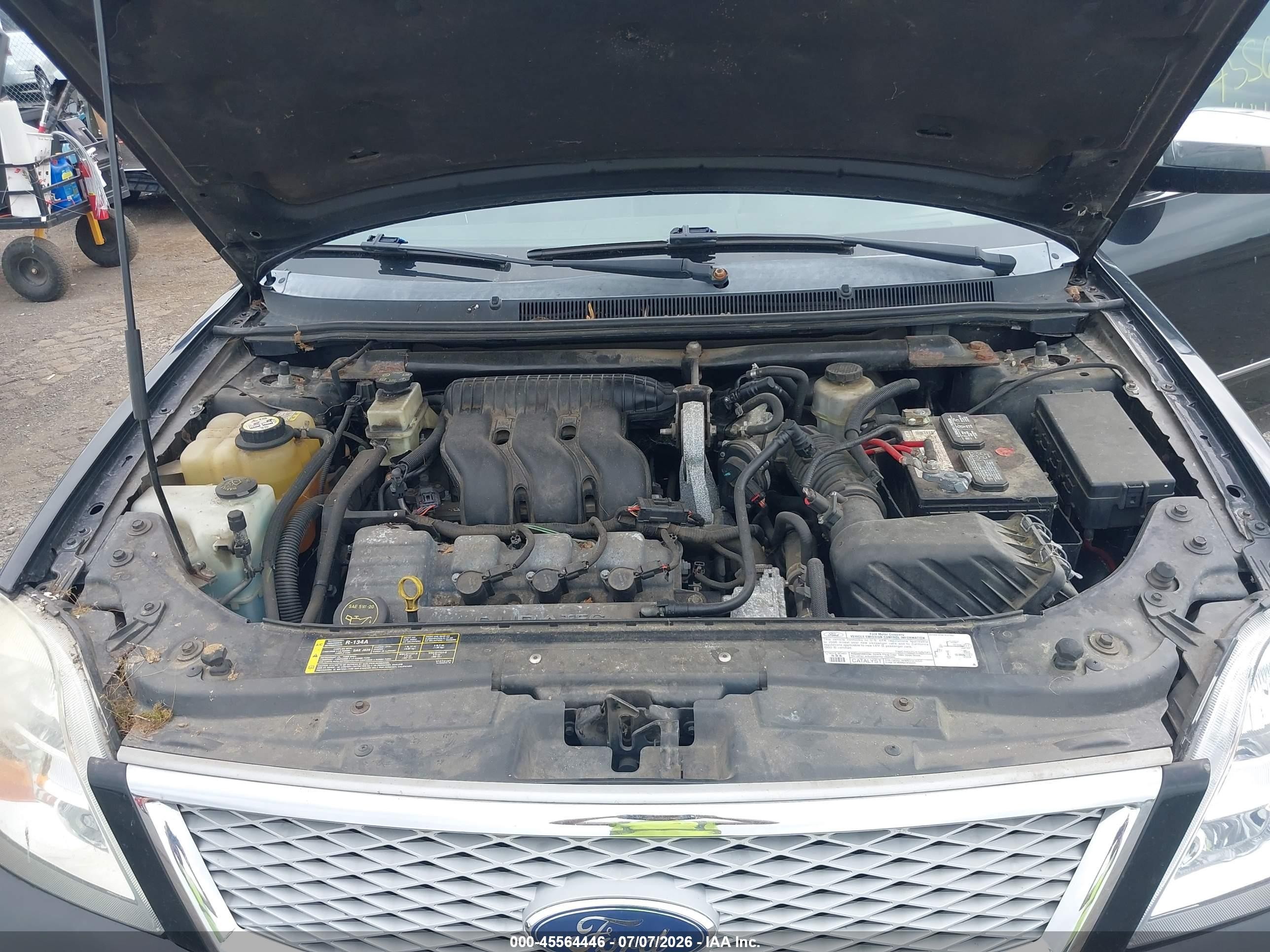 2006 Ford Five Hundred Limited Черный vin: 1FAHP28116G149370