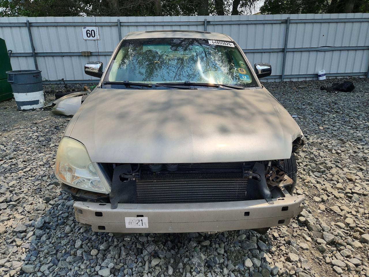 2006 Ford Five Hundred Limited Tan vin: 1FAHP28186G111635