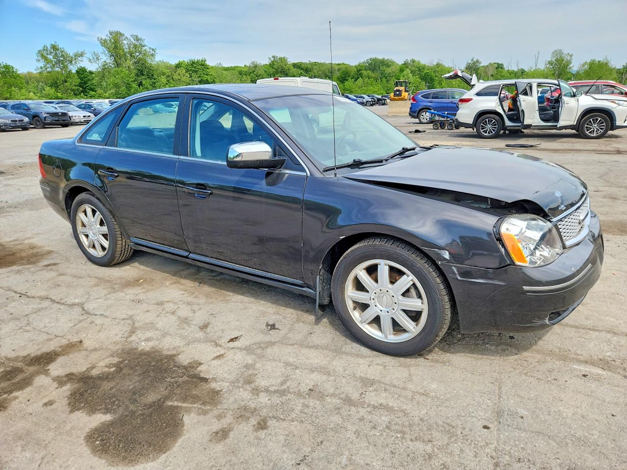 2007 Ford Five Hundred Limited Gray vin: 1FAHP28187G108722