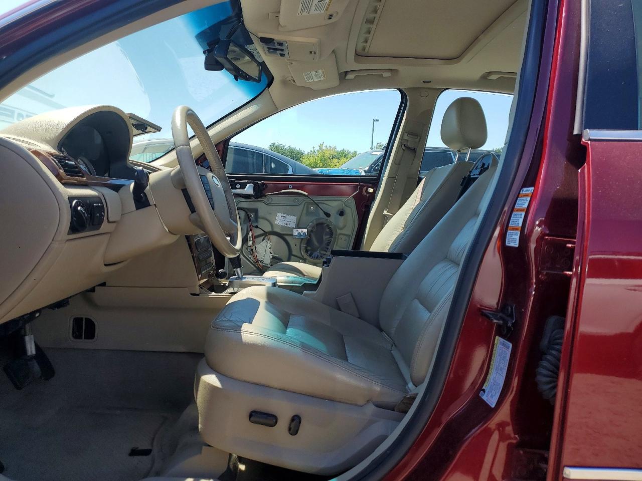 2005 Ford Five Hundred Limited Burgundy vin: 1FAHP281X5G105754