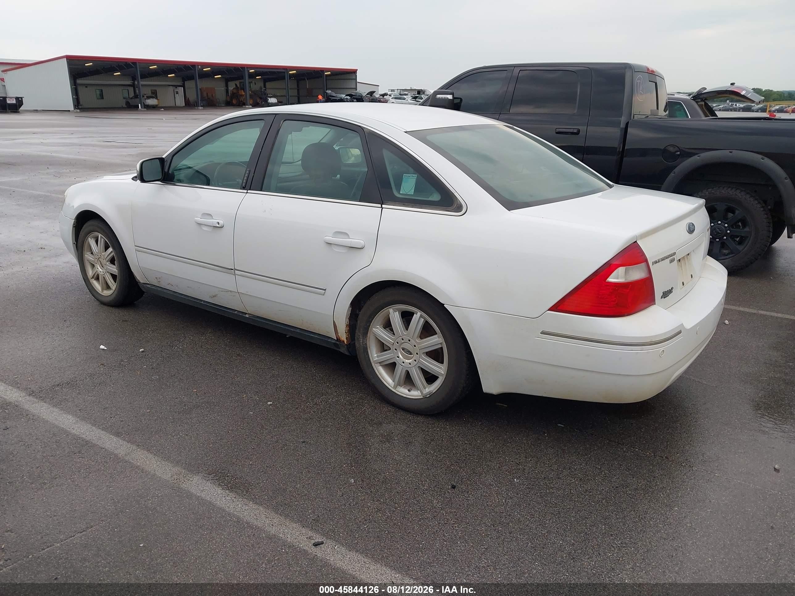2006 Ford Five Hundred Limited Белый vin: 1FAHP281X6G100636